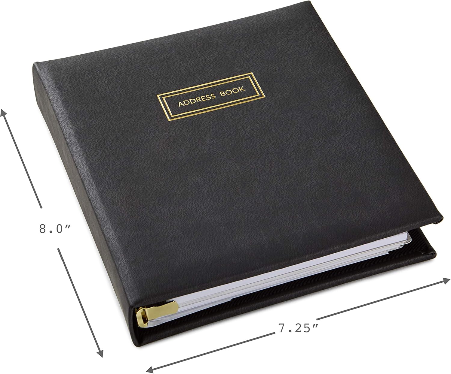 Hallmark Refillable Address Book (Charcoal) - Image 3