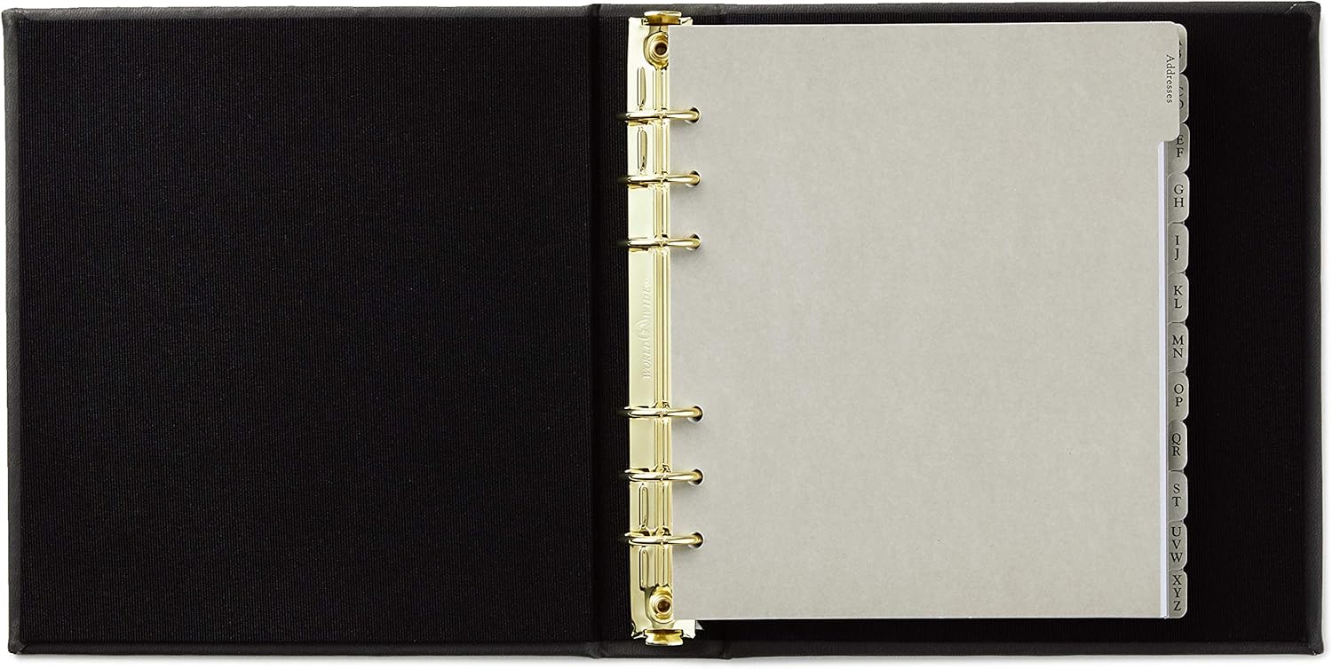 Hallmark Refillable Address Book (Charcoal) - Image 5