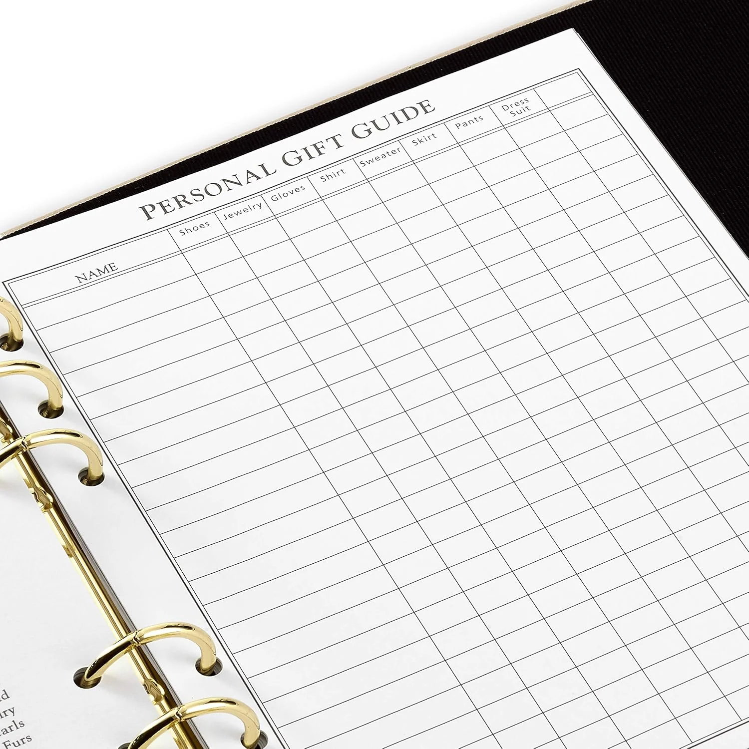 Hallmark Refillable Address Book (Cream) - Image 6