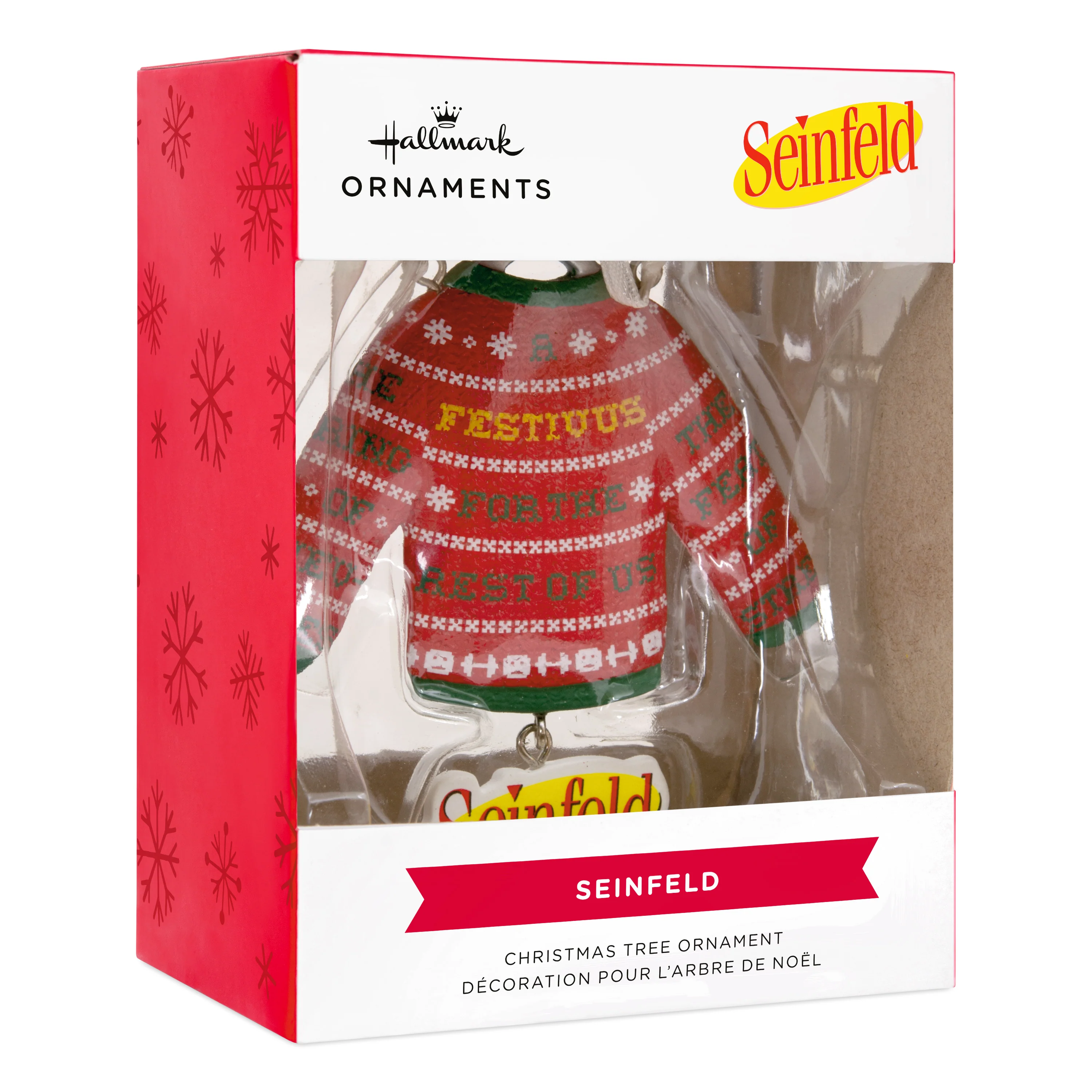 Seinfeld Festivus for the Rest of Us Sweater - Hallmark Christmas Ornament - Image 4