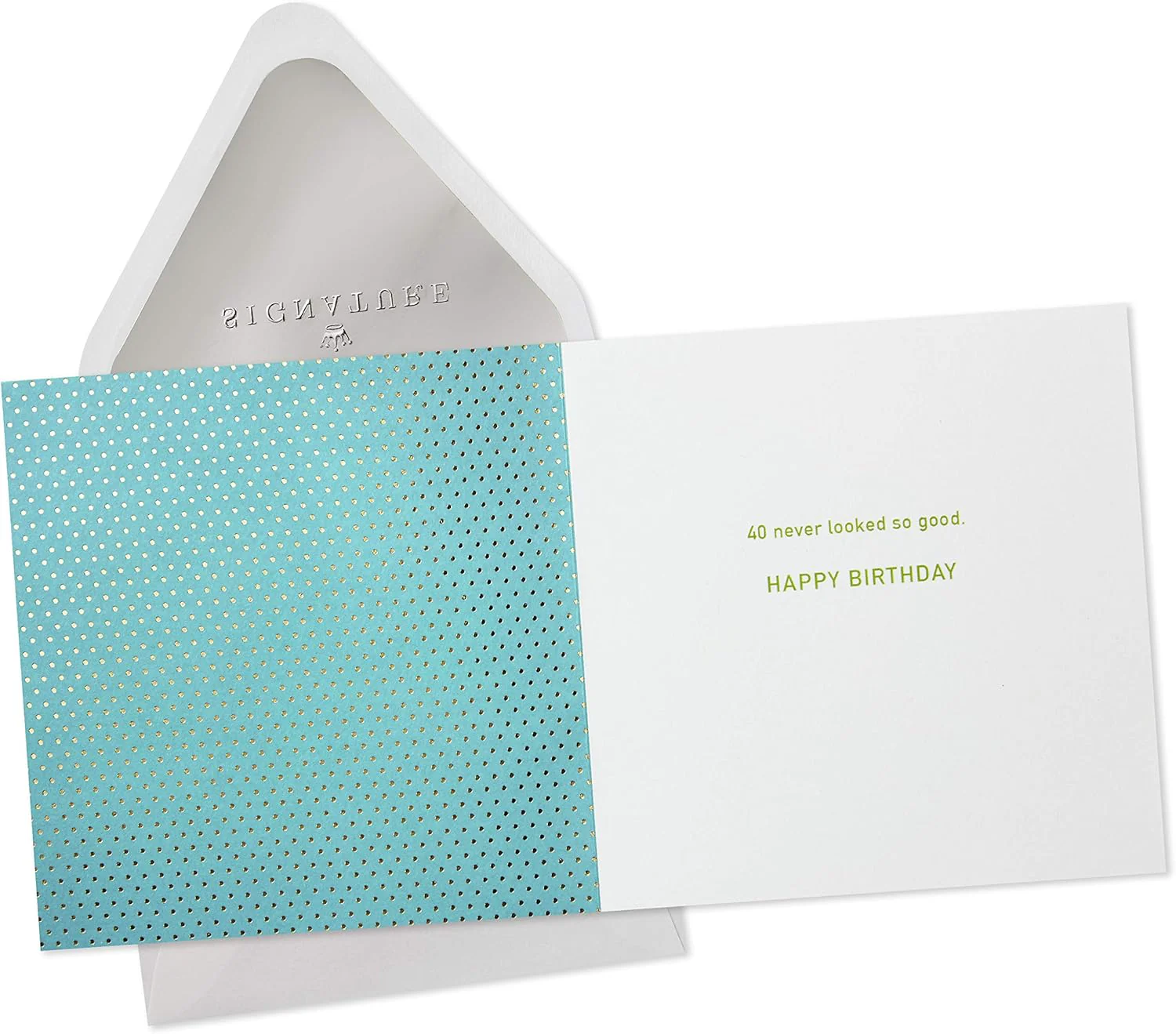 Hallmark Signature 40th Birthday Card (Never Looked So Good) - Image 4