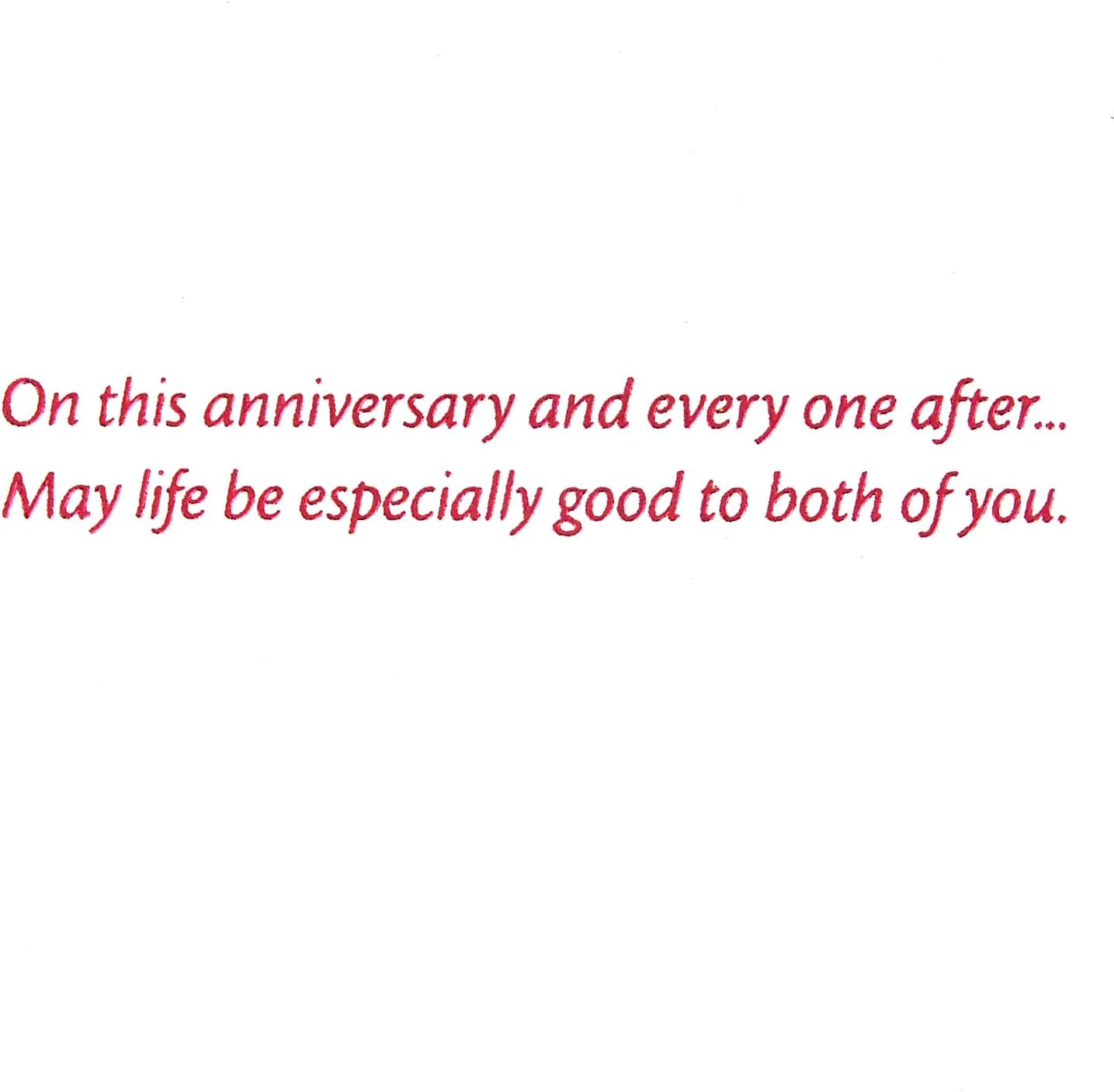 Hallmark Signature Anniversary Card for Couple (Happy Anniversary) - Image 4