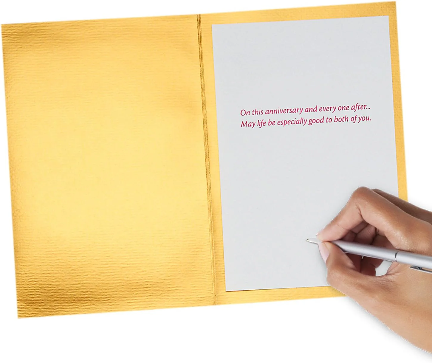 Hallmark Signature Anniversary Card for Couple (Happy Anniversary) - Image 5
