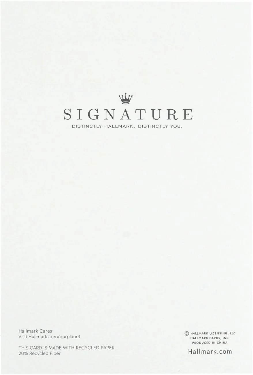 Hallmark Signature Anniversary Card for Couple (Happy Anniversary) - Image 6