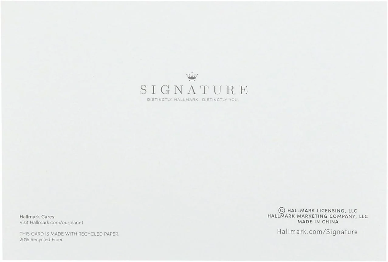 Hallmark Signature Birthday Card (Ballerina Princess) - Image 6