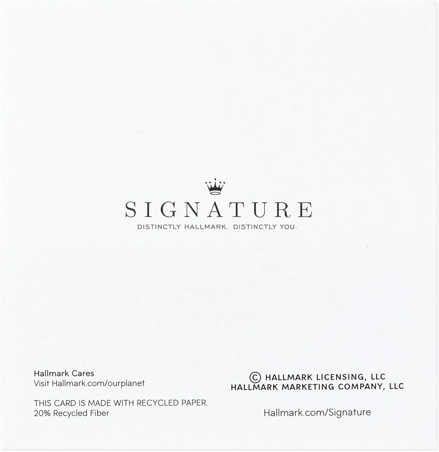 Hallmark Signature Birthday Card for Her (Cake) - Image 6