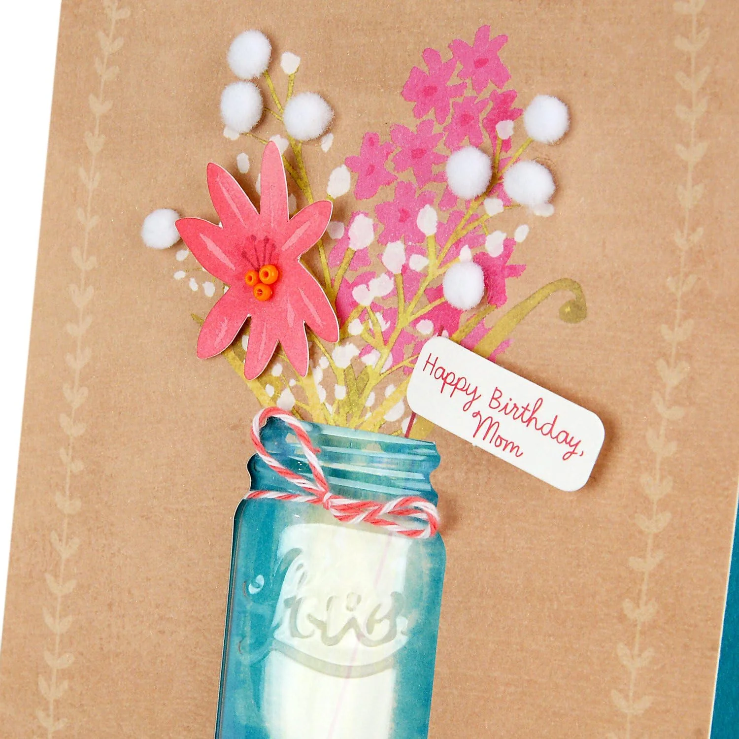 Hallmark Signature Birthday Card for Mom (Flowers) - Image 3