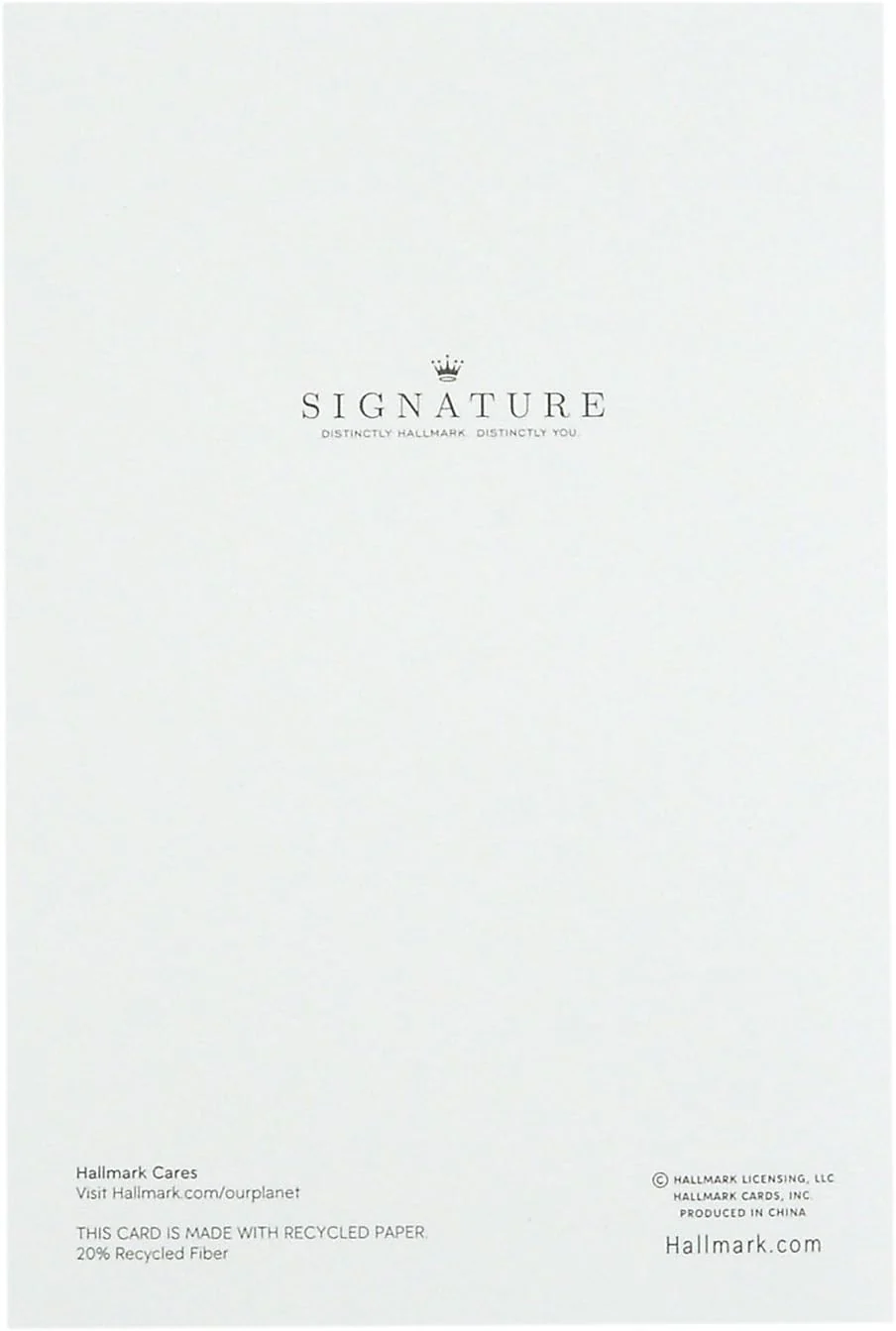 Hallmark Signature Birthday Card for Mom (Flowers) - Image 6