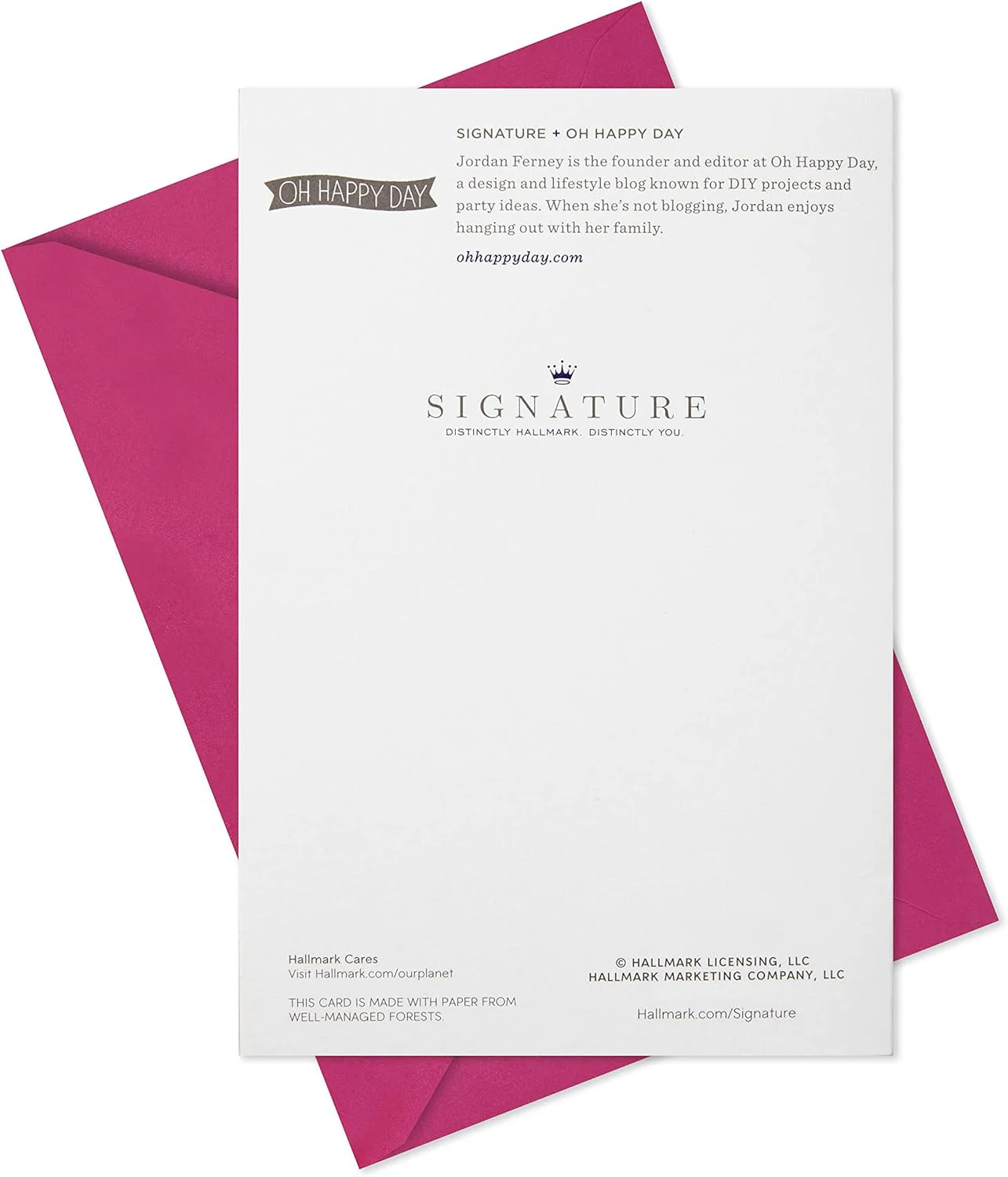Hallmark Signature Birthday Card (Magical Unicorn) - Image 7
