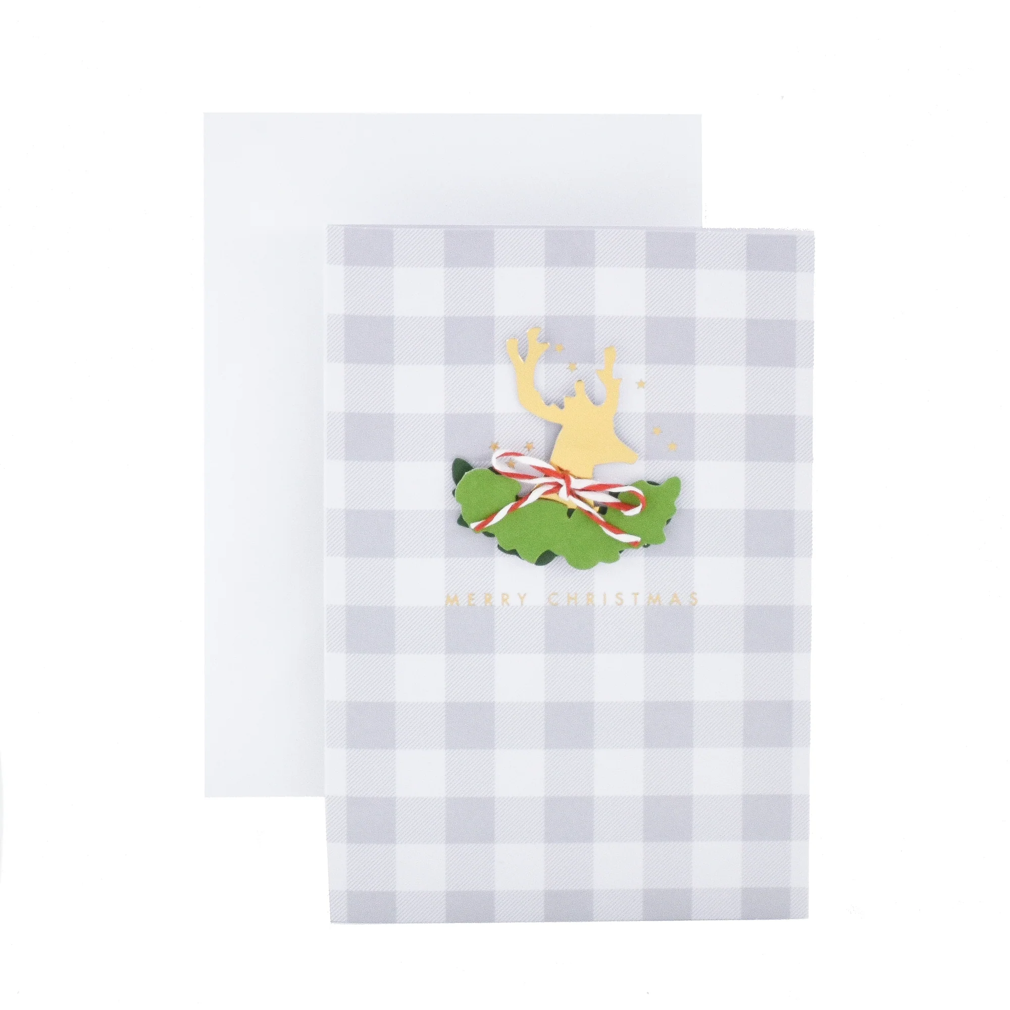 Hallmark Signature Boxed Christmas Cards – Reindeer Wreath - Image 3