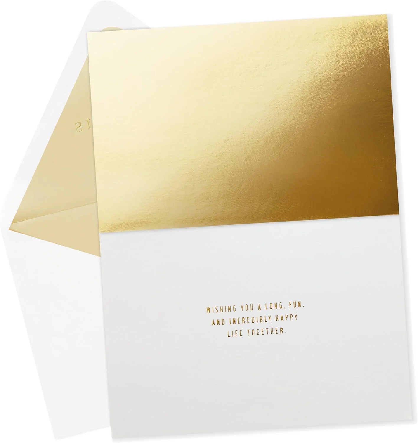 Hallmark Signature Congratulations Engagement Card, Bridal Shower Card, Wedding Card (Congrats Confetti) - Image 5