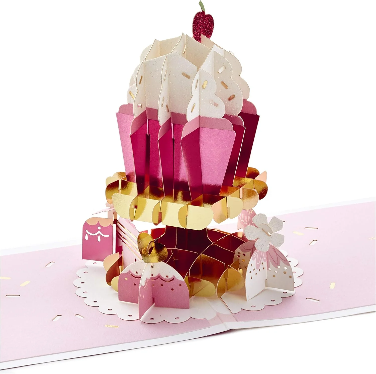Hallmark Signature Paper Wonder Pop Up Birthday Card (Cupcake, Sweet Day) - Image 6