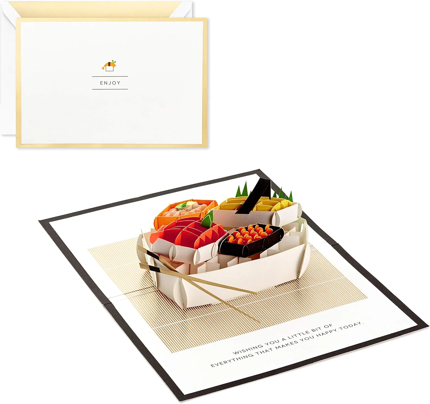 Hallmark Signature Paper Wonder Pop Up Birthday Card (Sushi, Everything That Makes You Happy) - Image 2