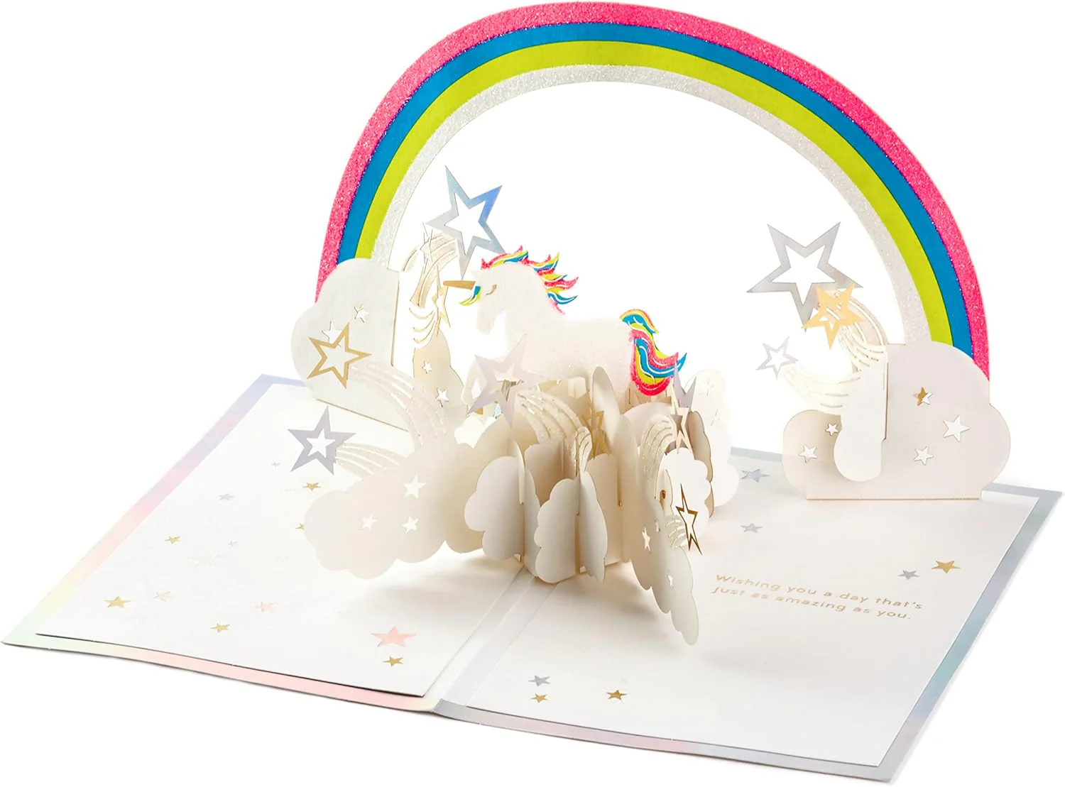 Hallmark Signature Paper Wonder Pop Up Birthday Card (Unicorn, You are Magical) - Image 3