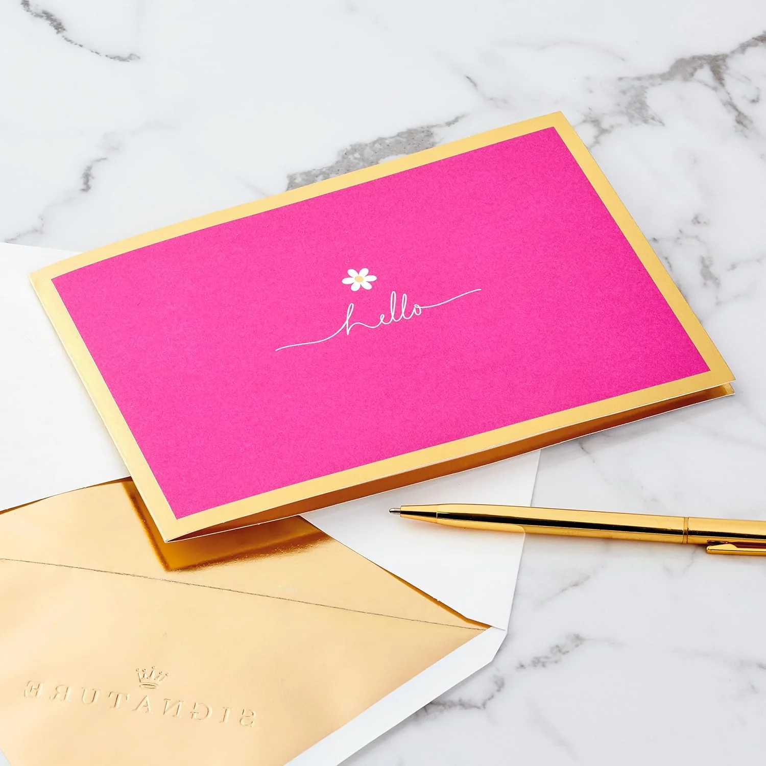 Hallmark Signature Paper Wonder Pop Up Card, Happy Thoughts Bouquet - Image 6