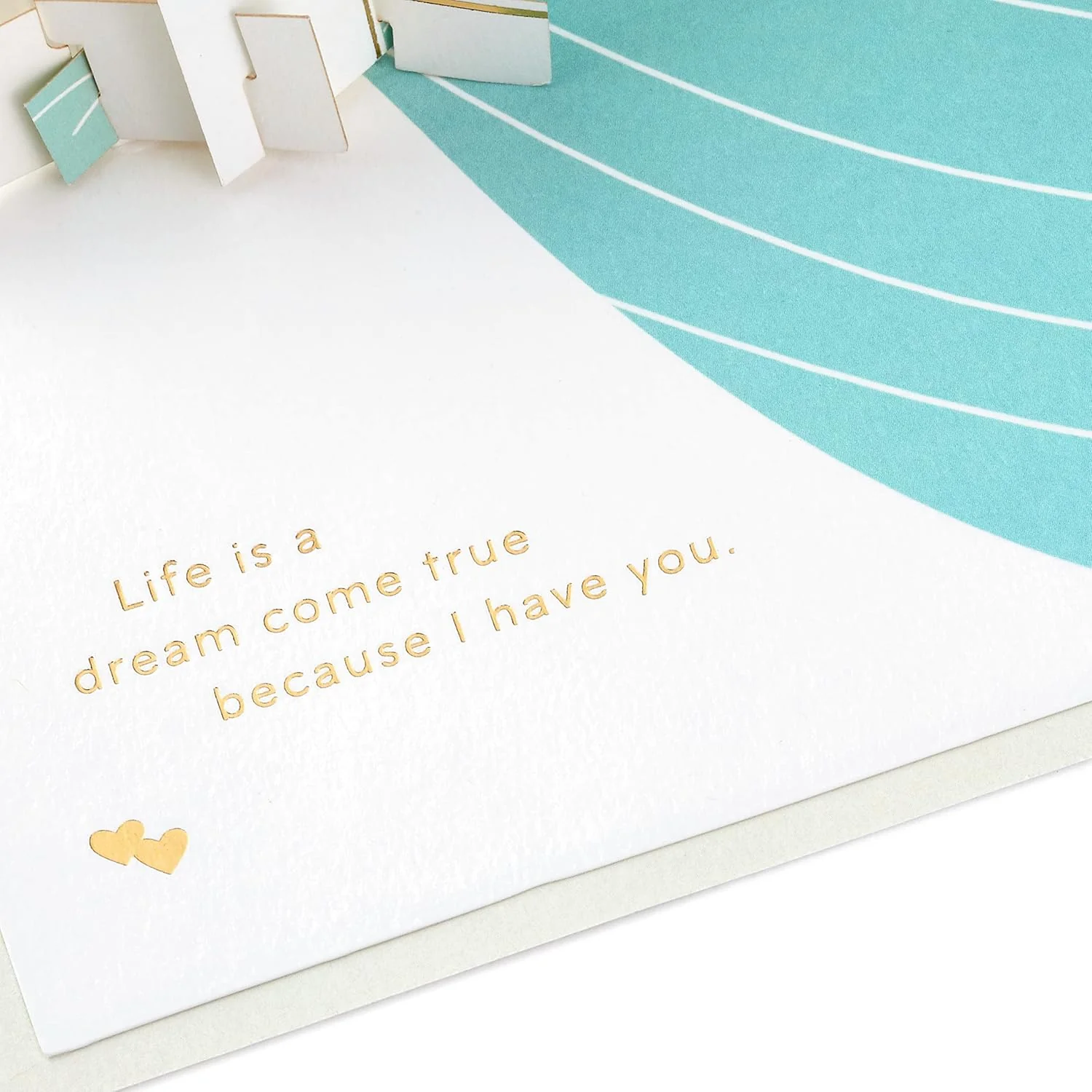 Hallmark Signature Paper Wonder Pop Up Love Card, Because I Have You (Birthday Card, Anniversary Card, Sweetest Day Card) - Image 3