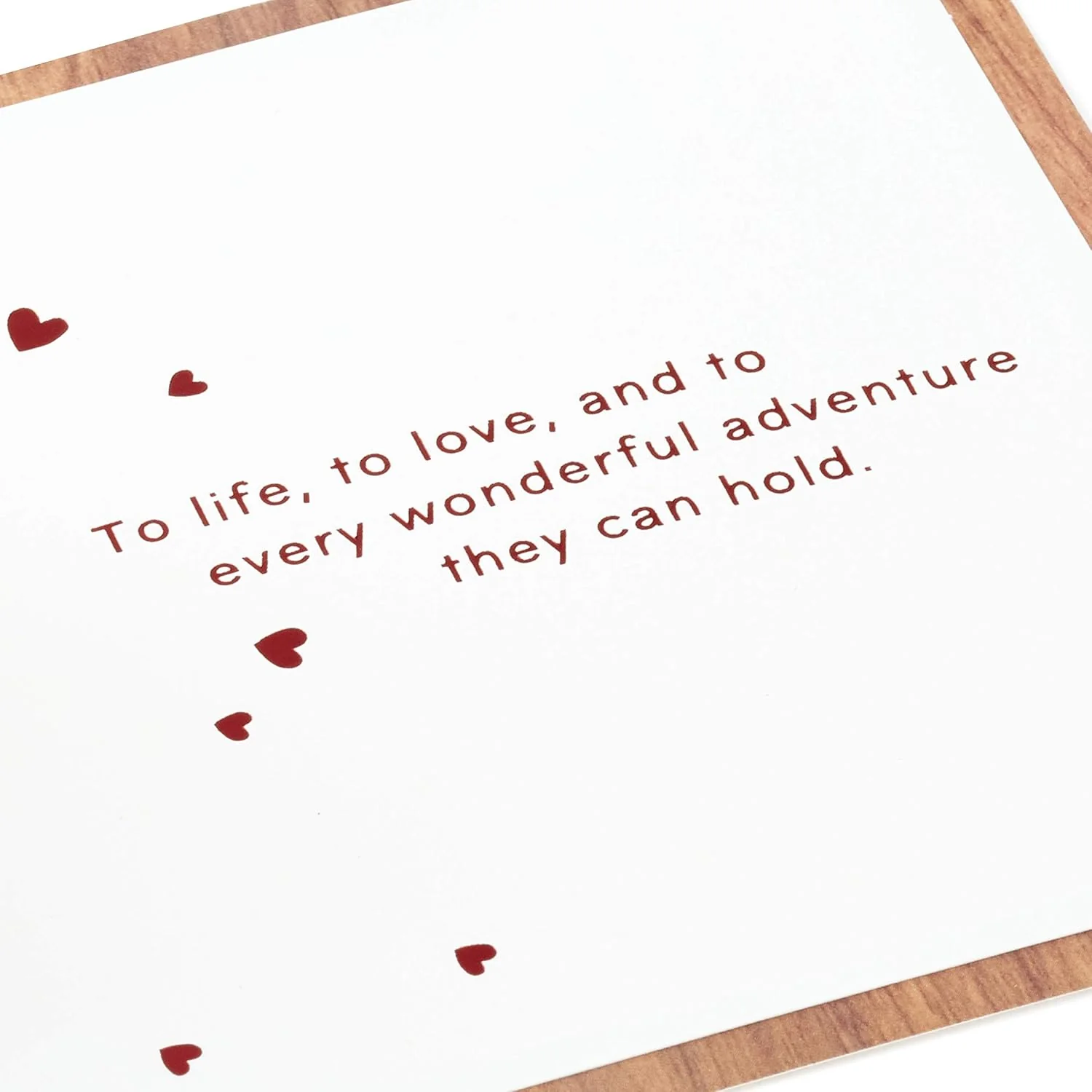 Hallmark Signature Paper Wonder Wood Pop Up Anniversary Card, Romantic Birthday Card, Love Card, Sweetest Day Card (Paris) - Image 4