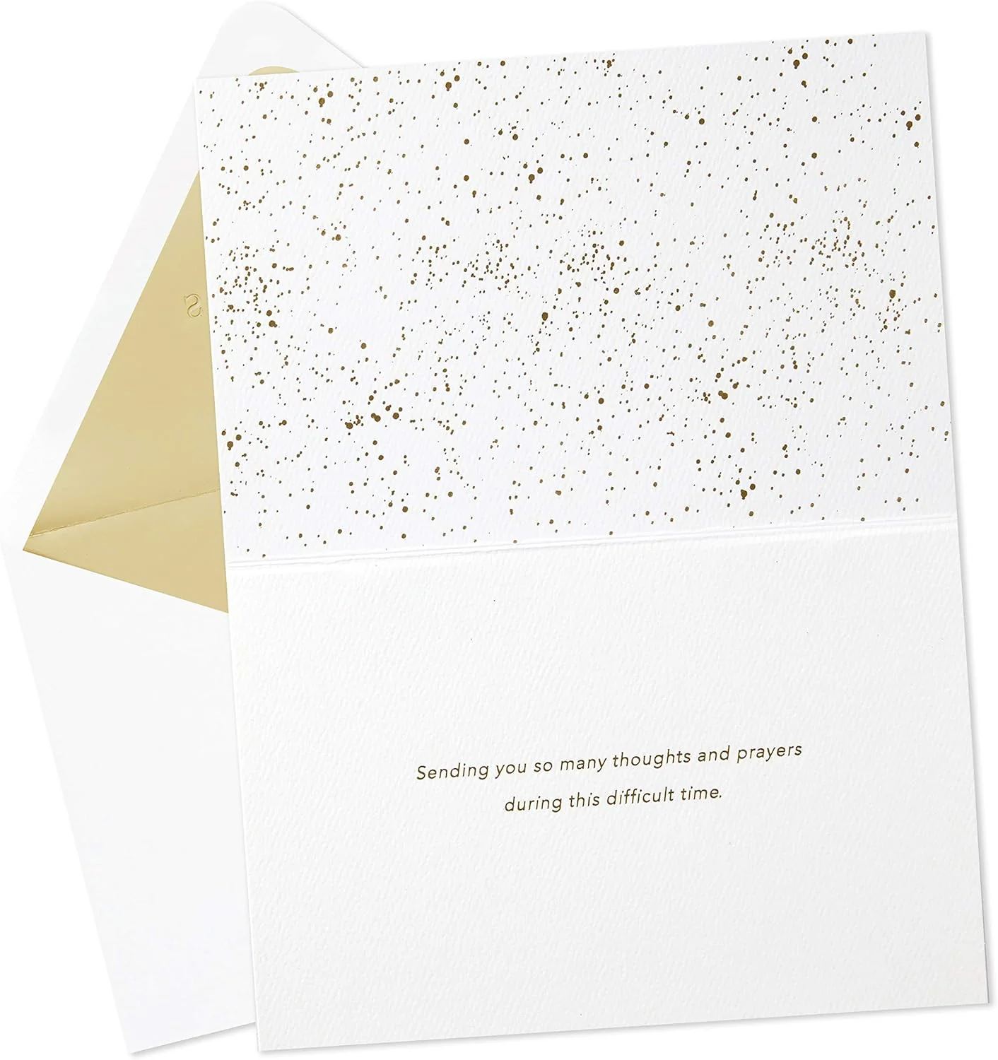 Hallmark Signature Sympathy Card (Many Thoughts and Prayers) - Image 3