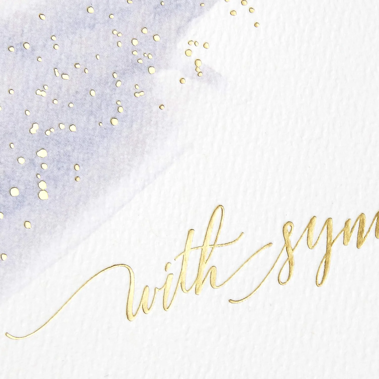 Hallmark Signature Sympathy Card (Many Thoughts and Prayers) - Image 5