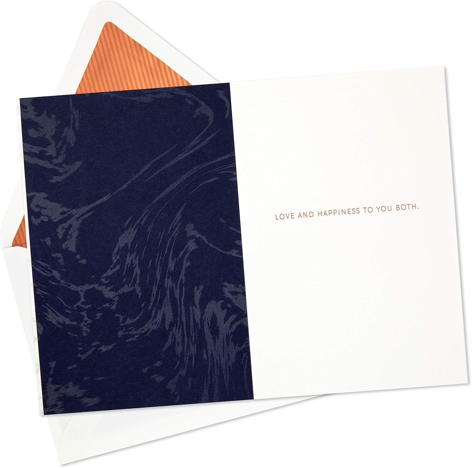 Hallmark Signature Wedding Card for Gay Couple (Bow Ties) - Image 2