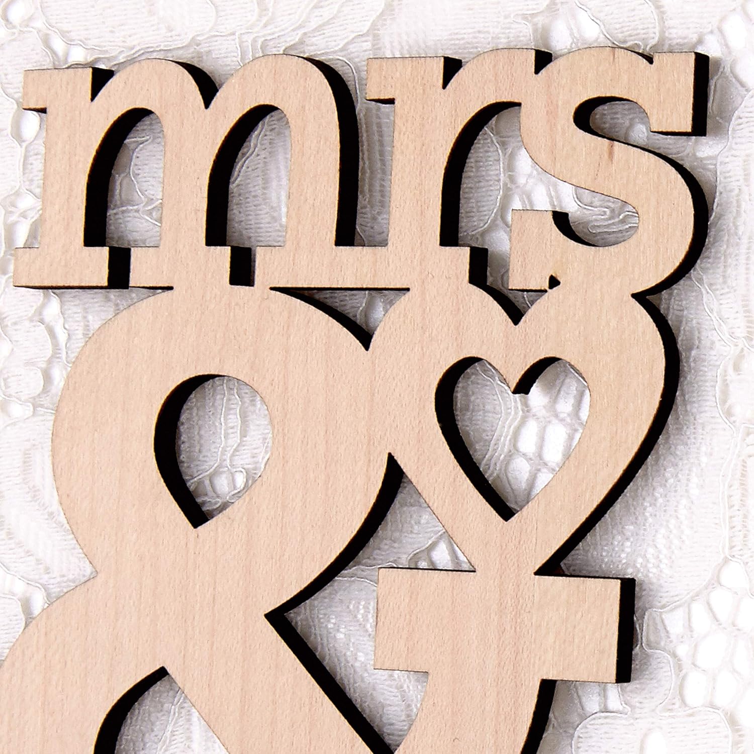 Hallmark Signature Wedding Card for Lesbian Couple, Wood Mrs. and Mrs. - Image 3