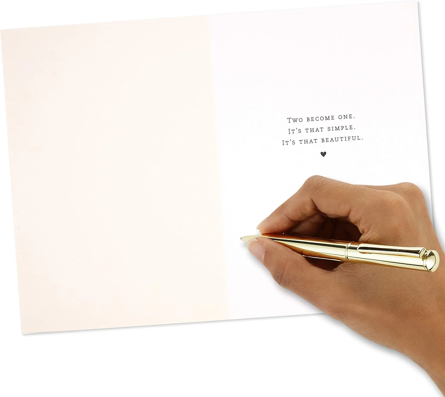Hallmark Signature Wedding Card for Lesbian Couple, Wood Mrs. and Mrs. - Image 5