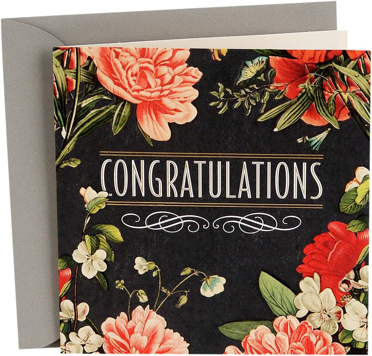 Hallmark Signature Wedding Card (May Happiness Go with You Always)