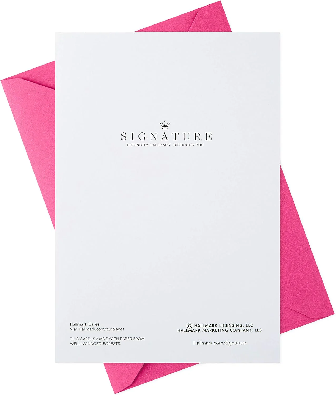 Hallmark Signature Women's Birthday Greeting Card (Heart and Stripes) - Image 6
