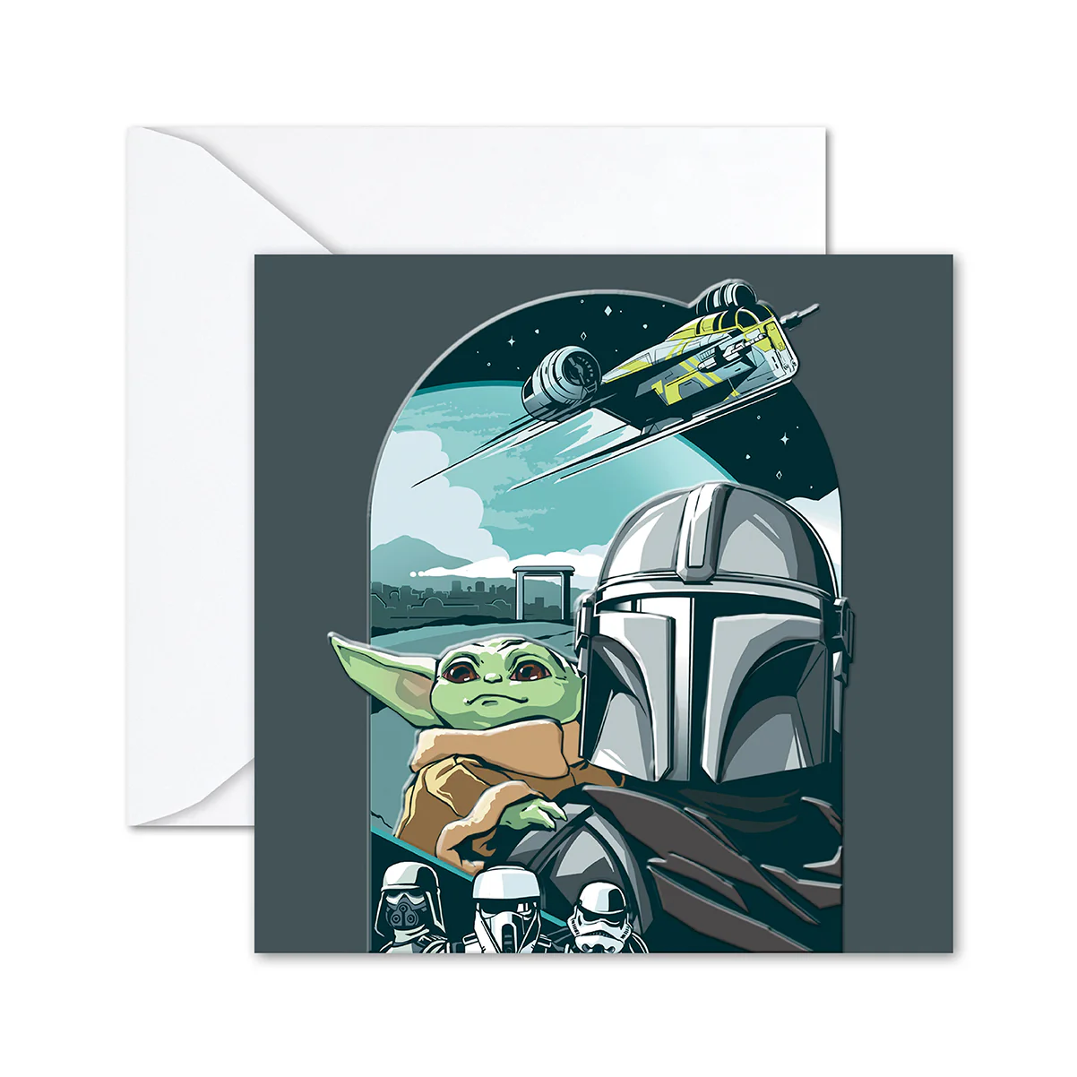 Star Wars™ The Mandalorian Greeting Card - Image 3