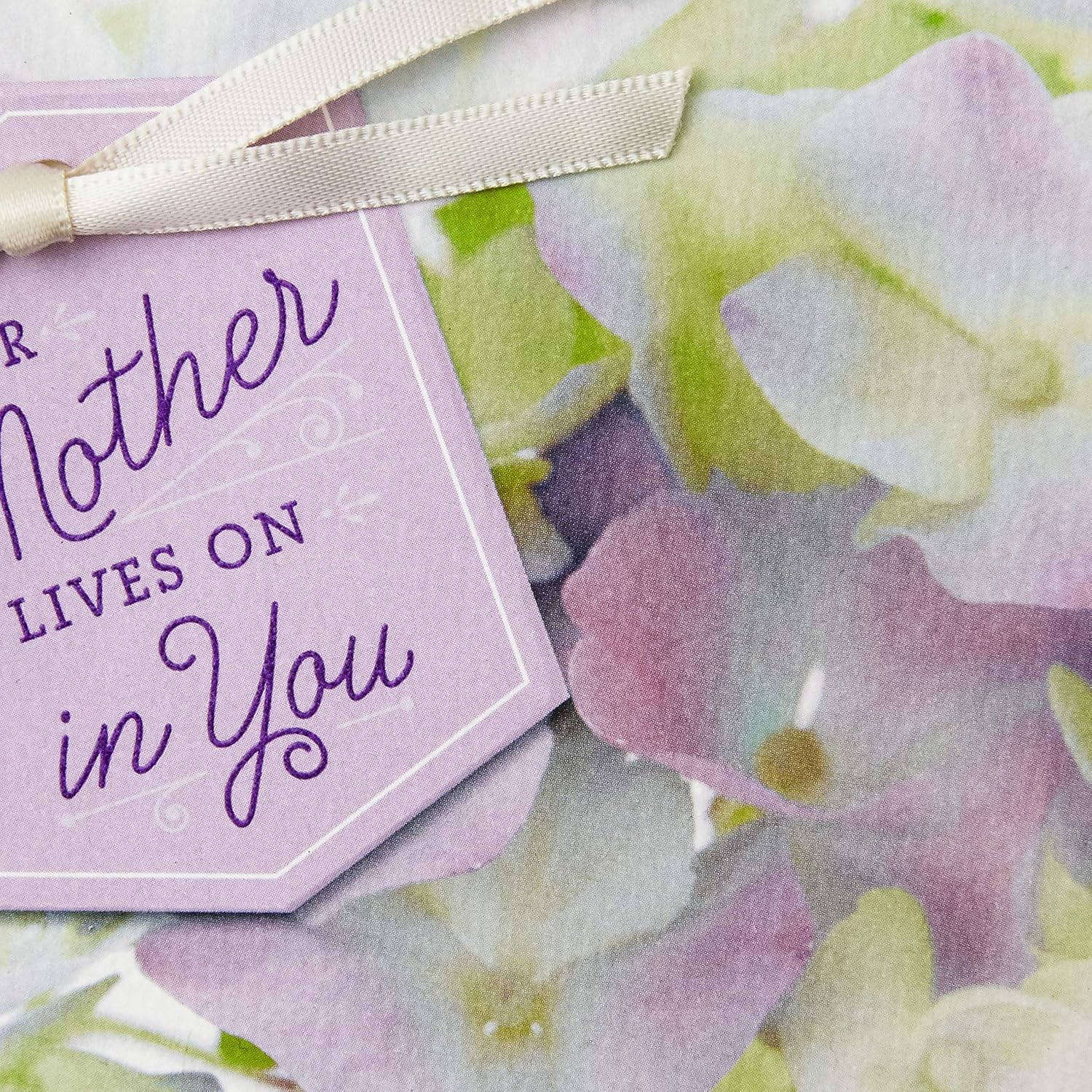 Hallmark Sympathy Card for Loss of Mom (Your Mother Lives On in You) - Image 4