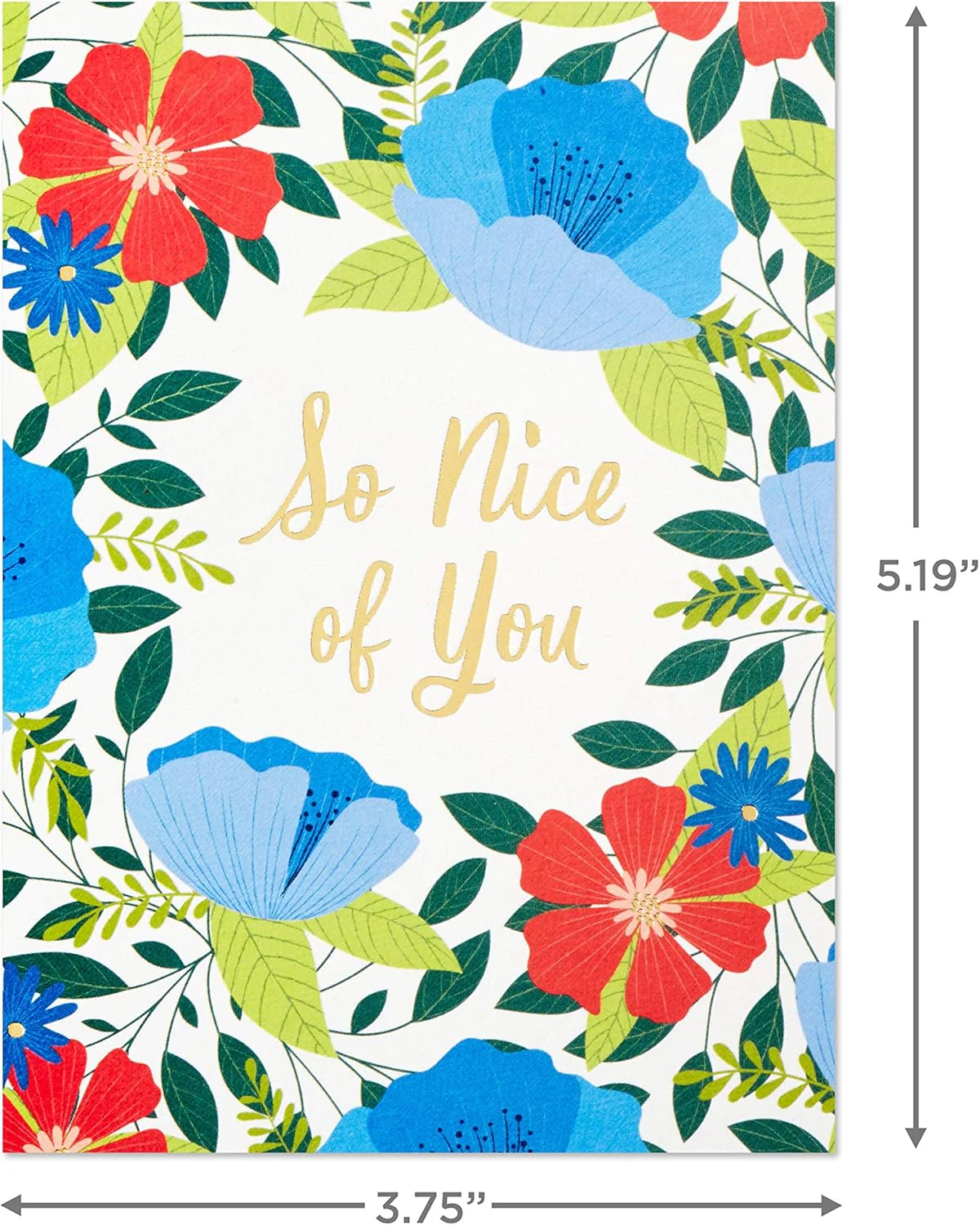 Hallmark Thank You Cards Assortment, Folk Art Flowers (36 Thank You Notes with Envelopes) - Image 3