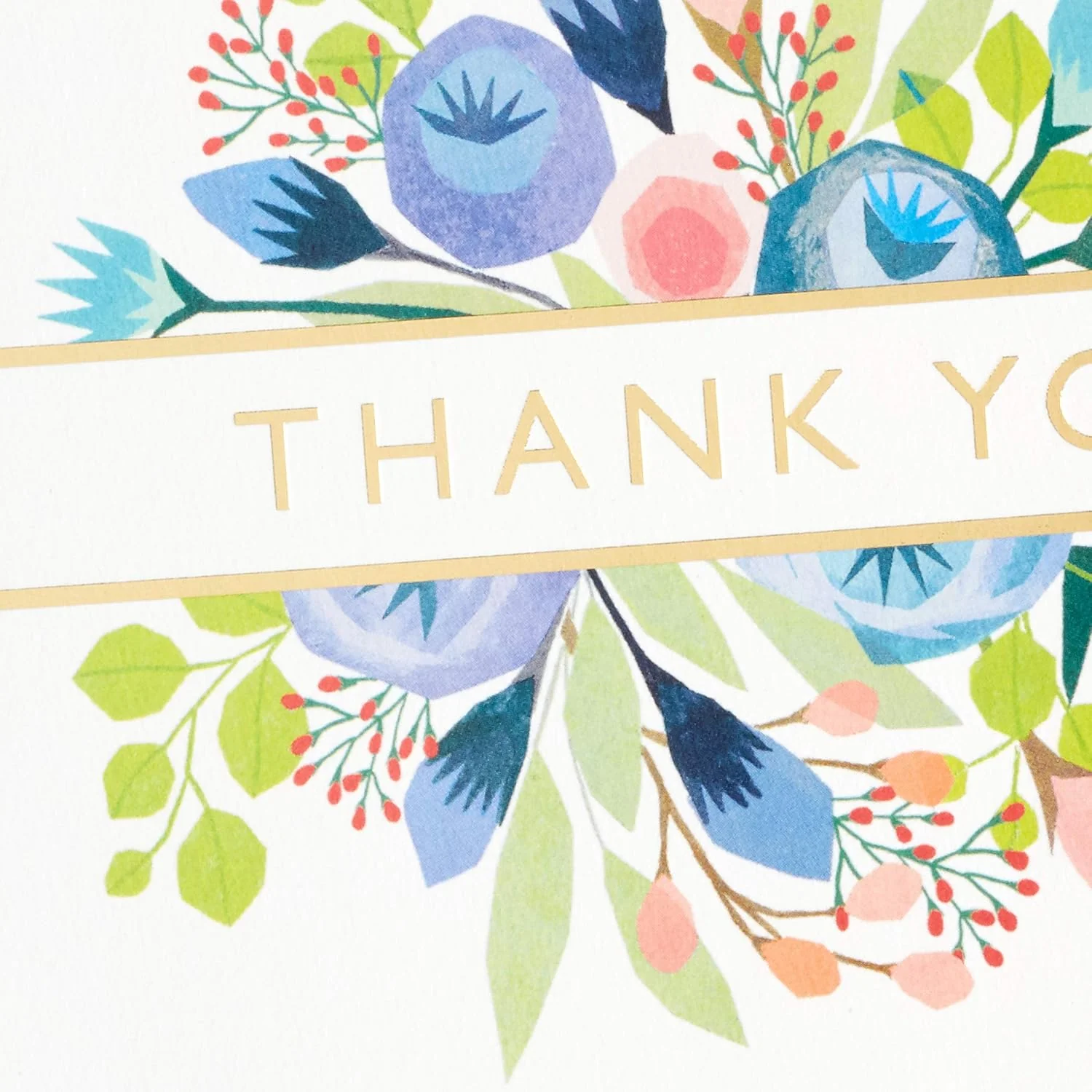 Hallmark Thank You Cards Assortment, Folk Art Flowers (36 Thank You Notes with Envelopes) - Image 4