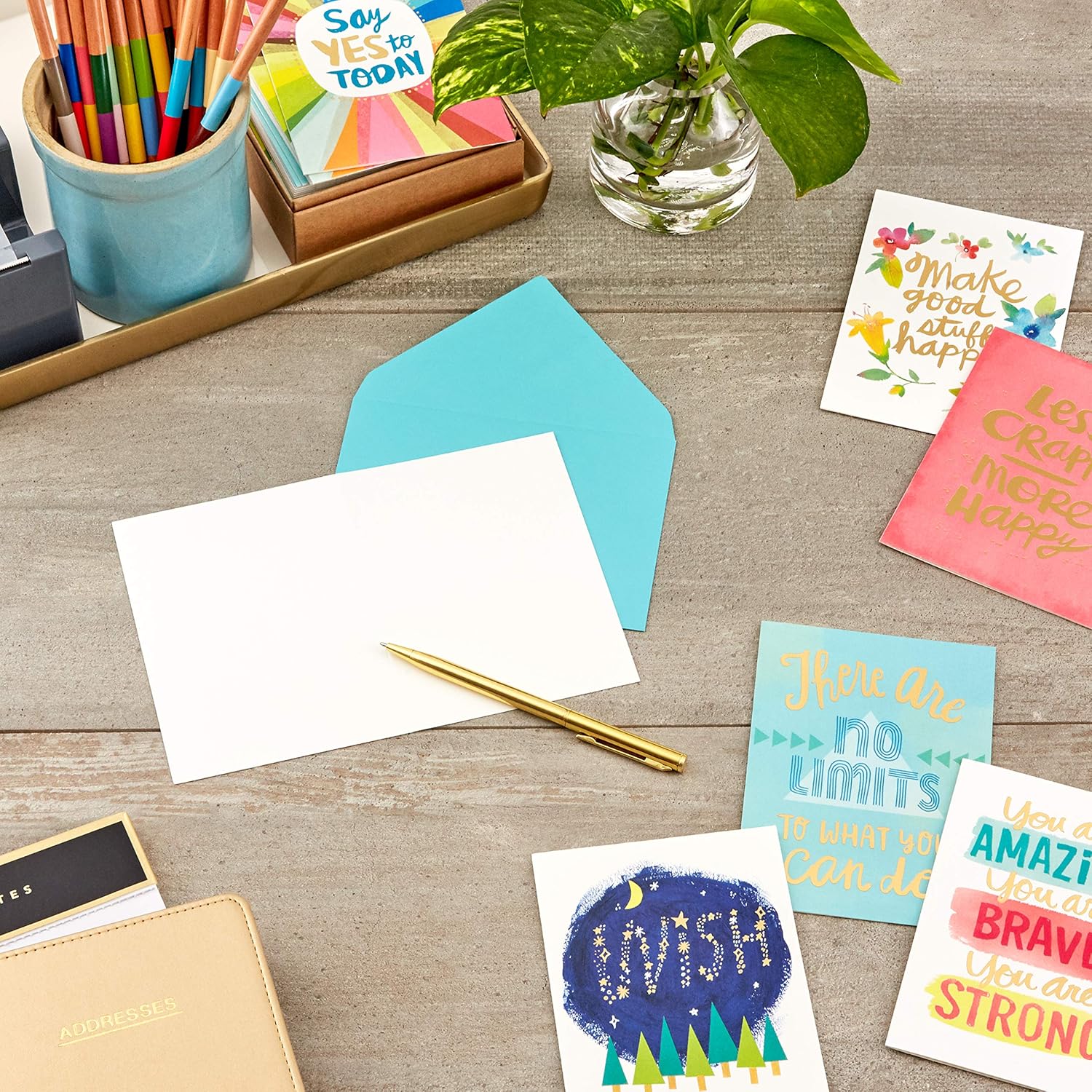 Hallmark Thinking of You, Encouragement, Get Well, Sympathy Cards Assortment (24 Assorted Cards and Envelopes) - Image 5