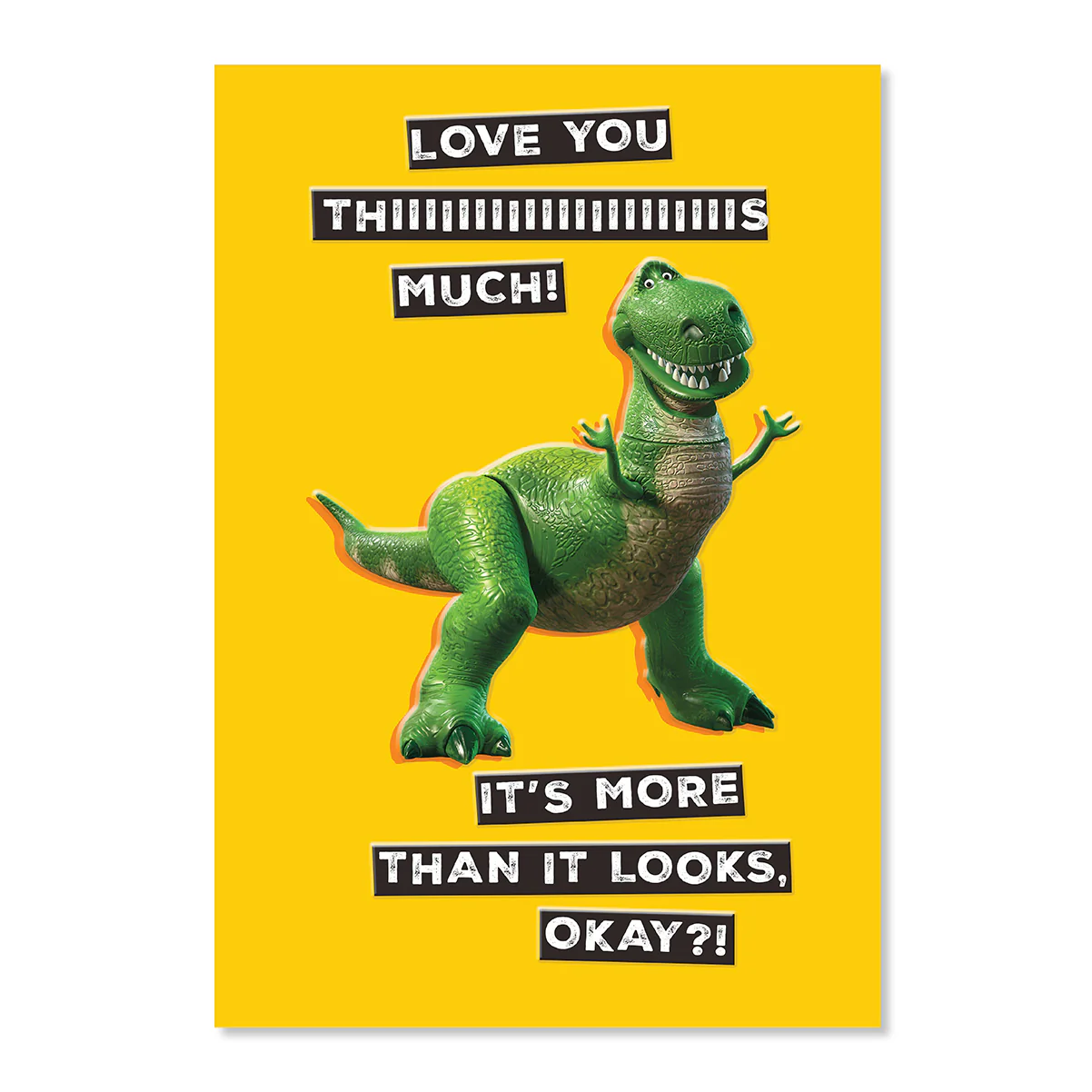 Hallmark Toy Story Greeting Card - Love You