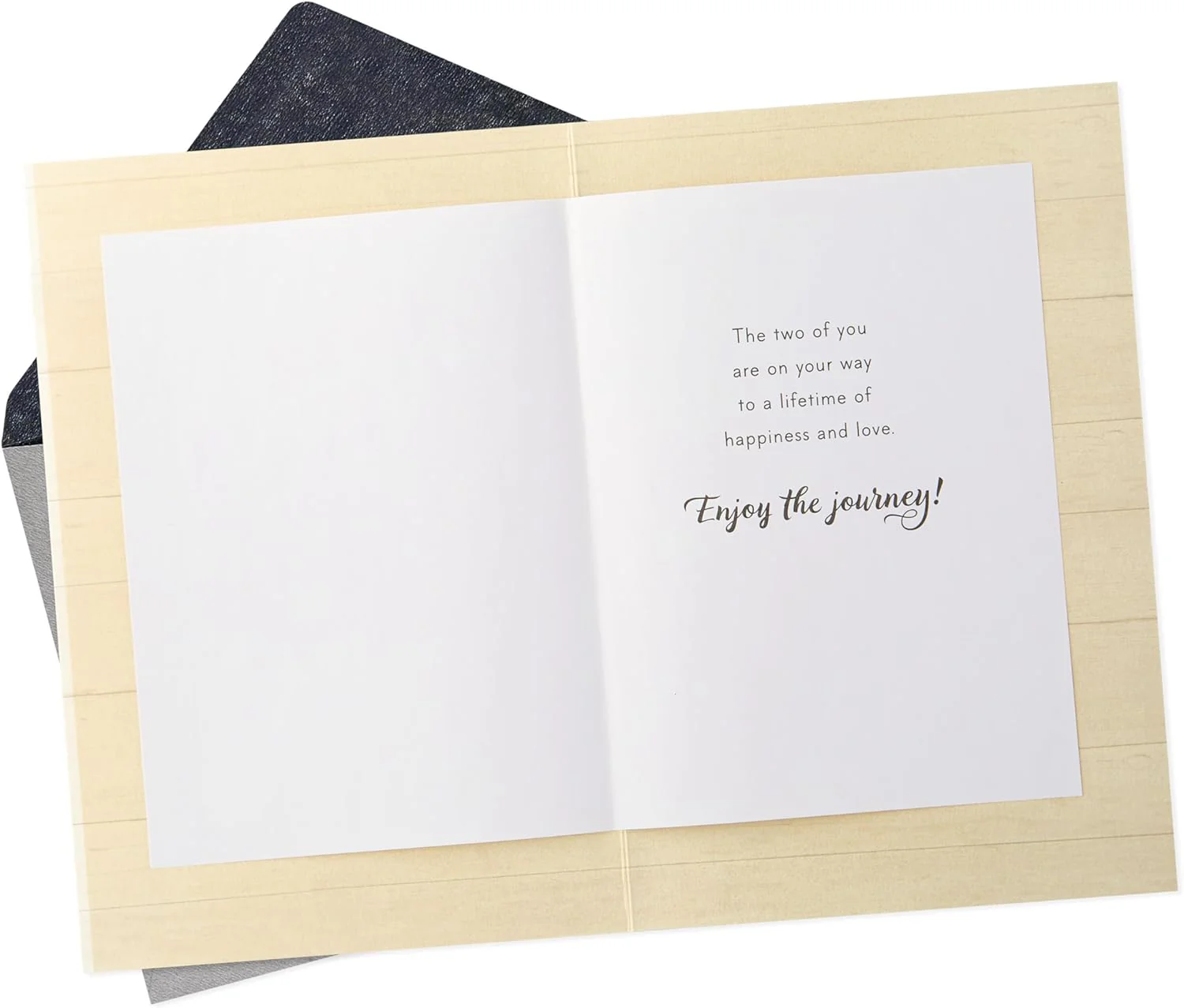 Hallmark Wedding Card, Bridal Shower Card, or Engagement Card (Enjoy The Journey) - Image 2