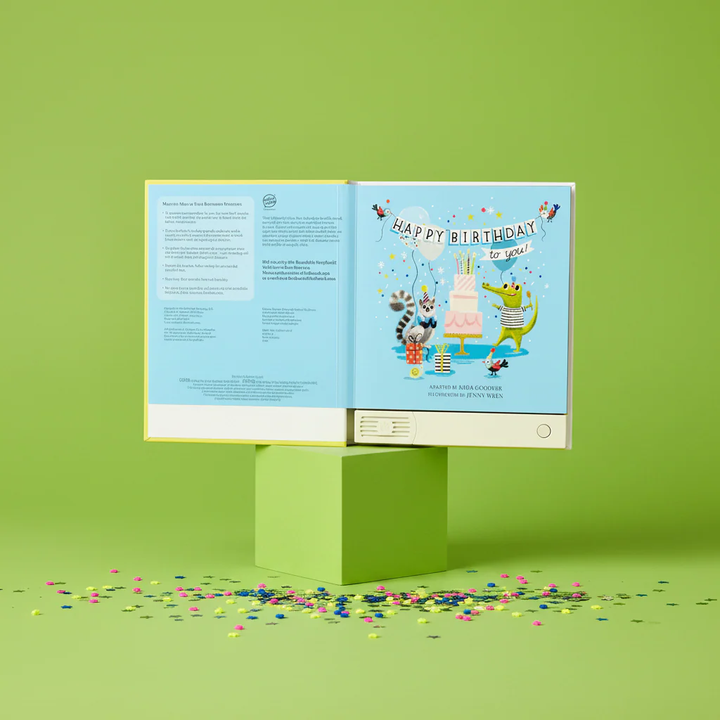 Happy Birthday to You! Recordable Storybook With Music - Image 4