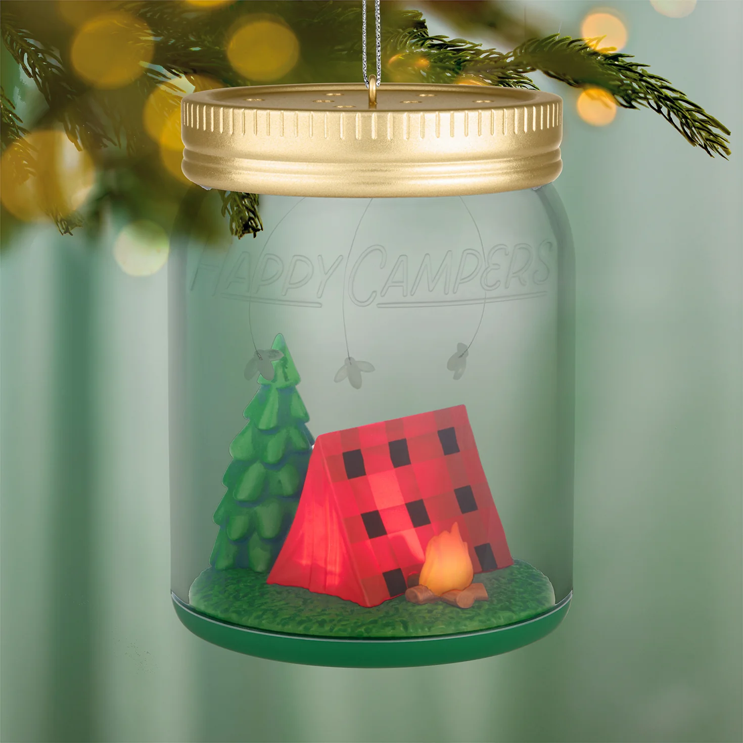 Happy Campers — 2026 Hallmark Keepsake Christmas Ornament - Image 2