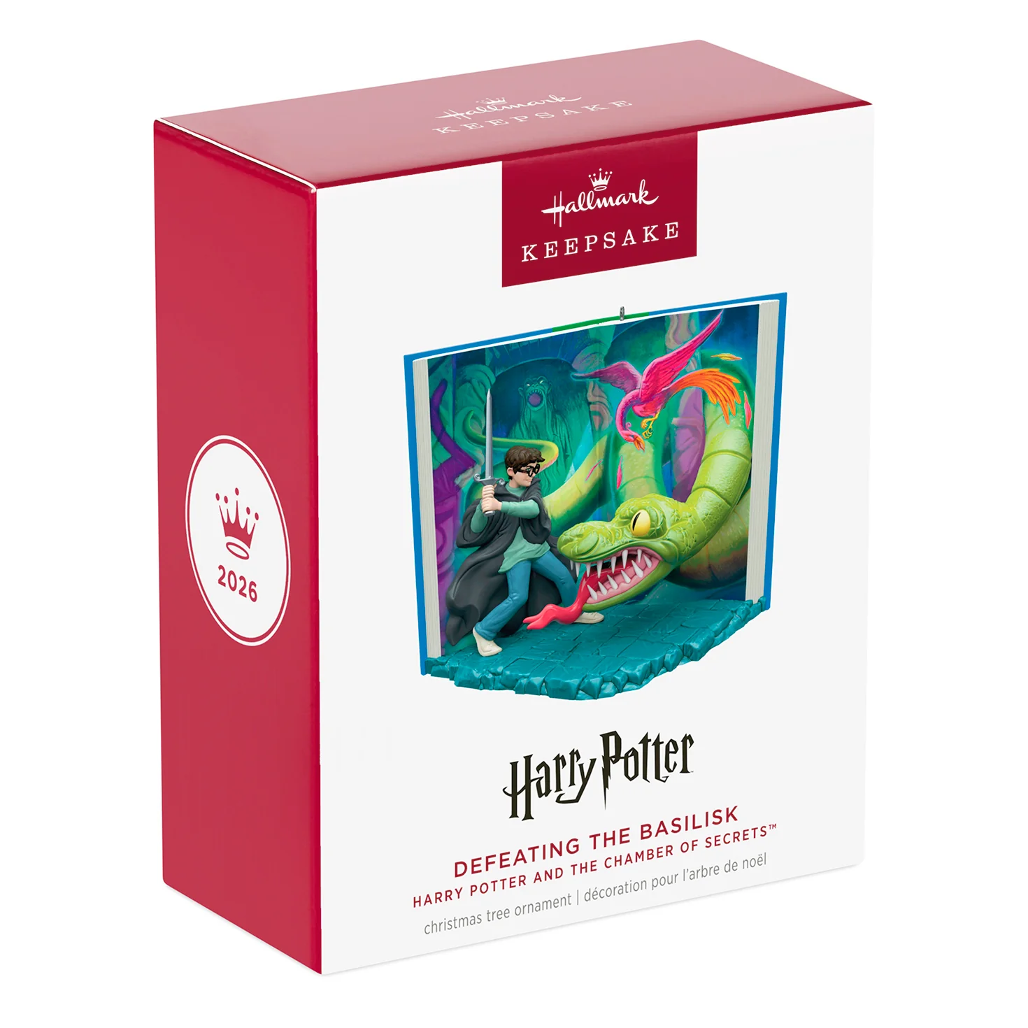 Harry Potter and the Chamber of Secrets™ Defeating the Basilisk — 2026 Hallmark Keepsake Christmas Ornament - Image 7