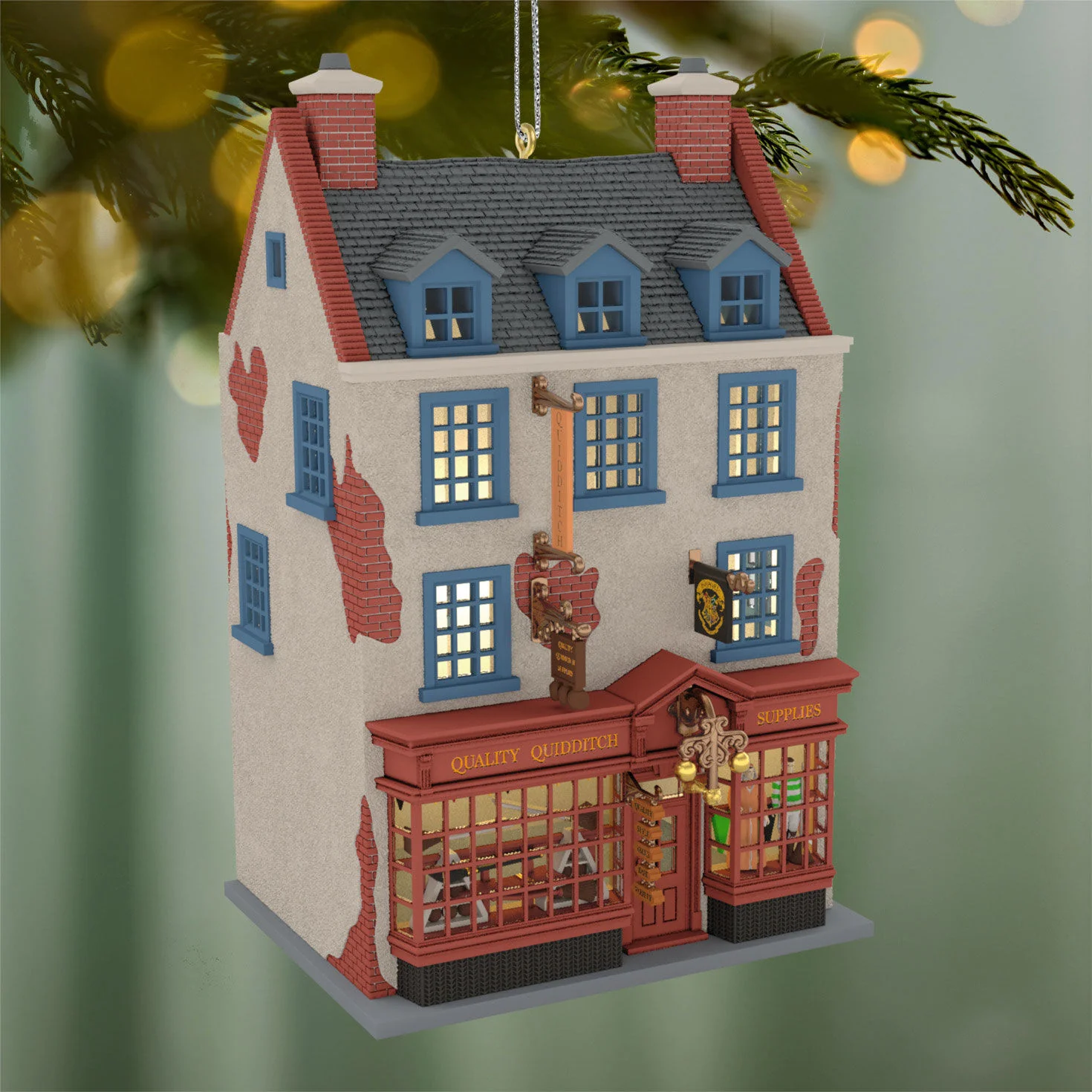 Harry Potter™ Quality Quidditch Supplies — 2026 Hallmark Keepsake Christmas Ornament - Image 2
