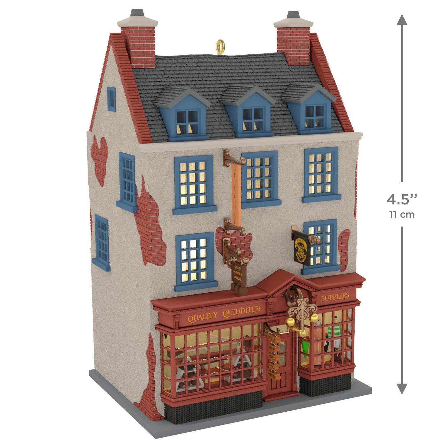 Harry Potter™ Quality Quidditch Supplies — 2026 Hallmark Keepsake Christmas Ornament - Image 4
