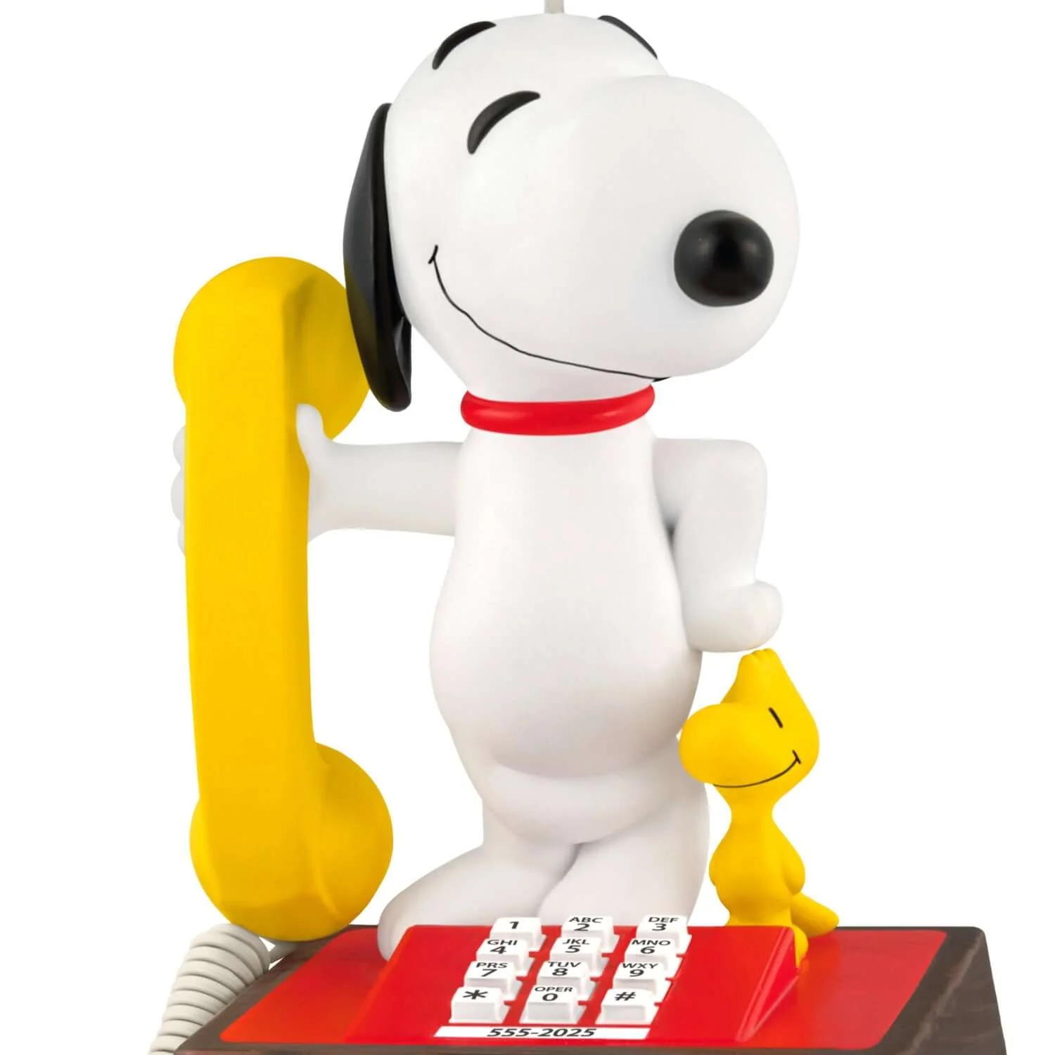 Peanuts® 75th Anniversary, Hello, Snoopy! Ornament With Sound — 2025 Hallmark Keepsake Christmas Ornament - Image 4