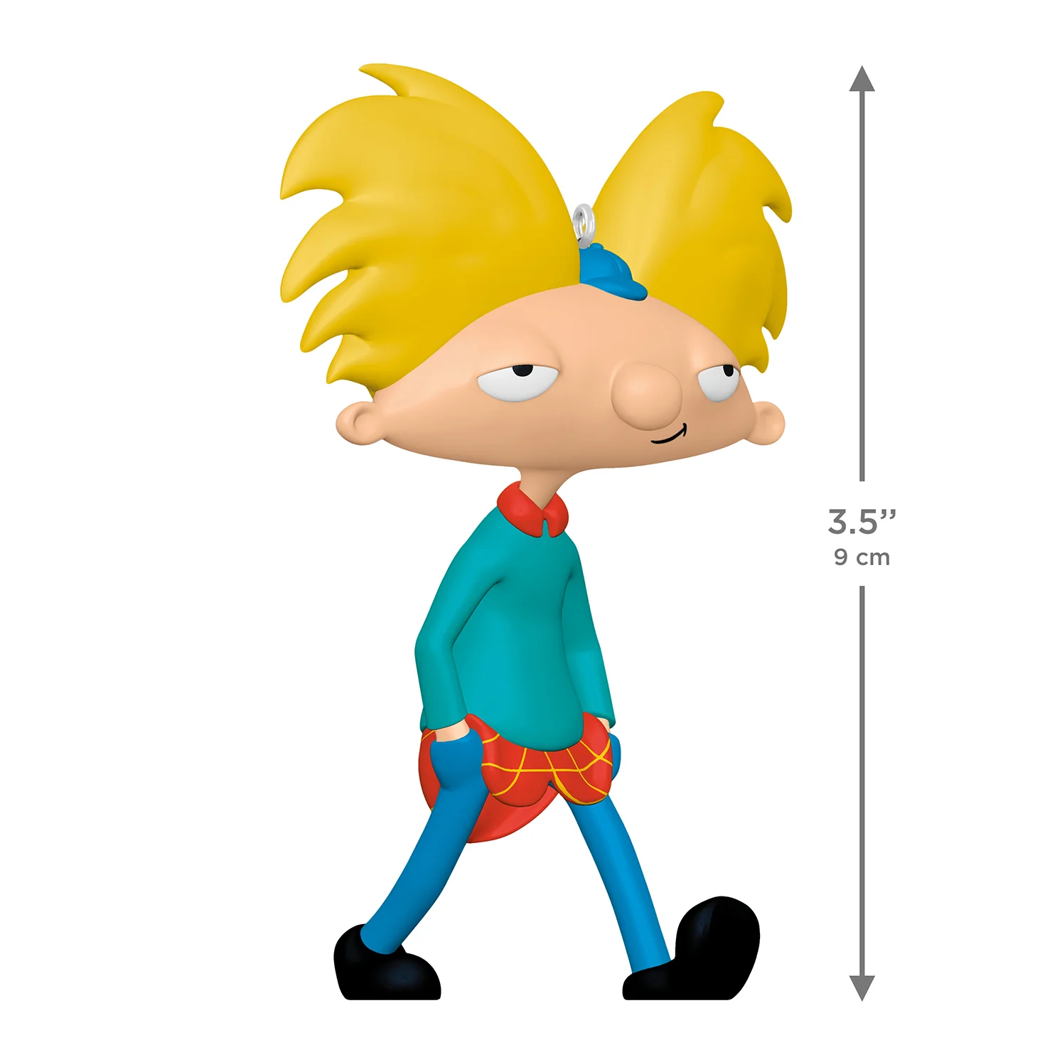 Nickelodeon Hey Arnold! Arnold Shortman — 2026 Hallmark Keepsake Christmas Ornament - Image 6