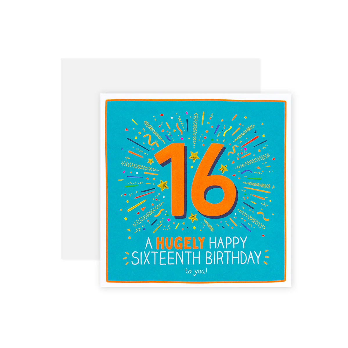 Hallmark Happy Jackson 16th Birthday Card - Hugely Happy - Image 3