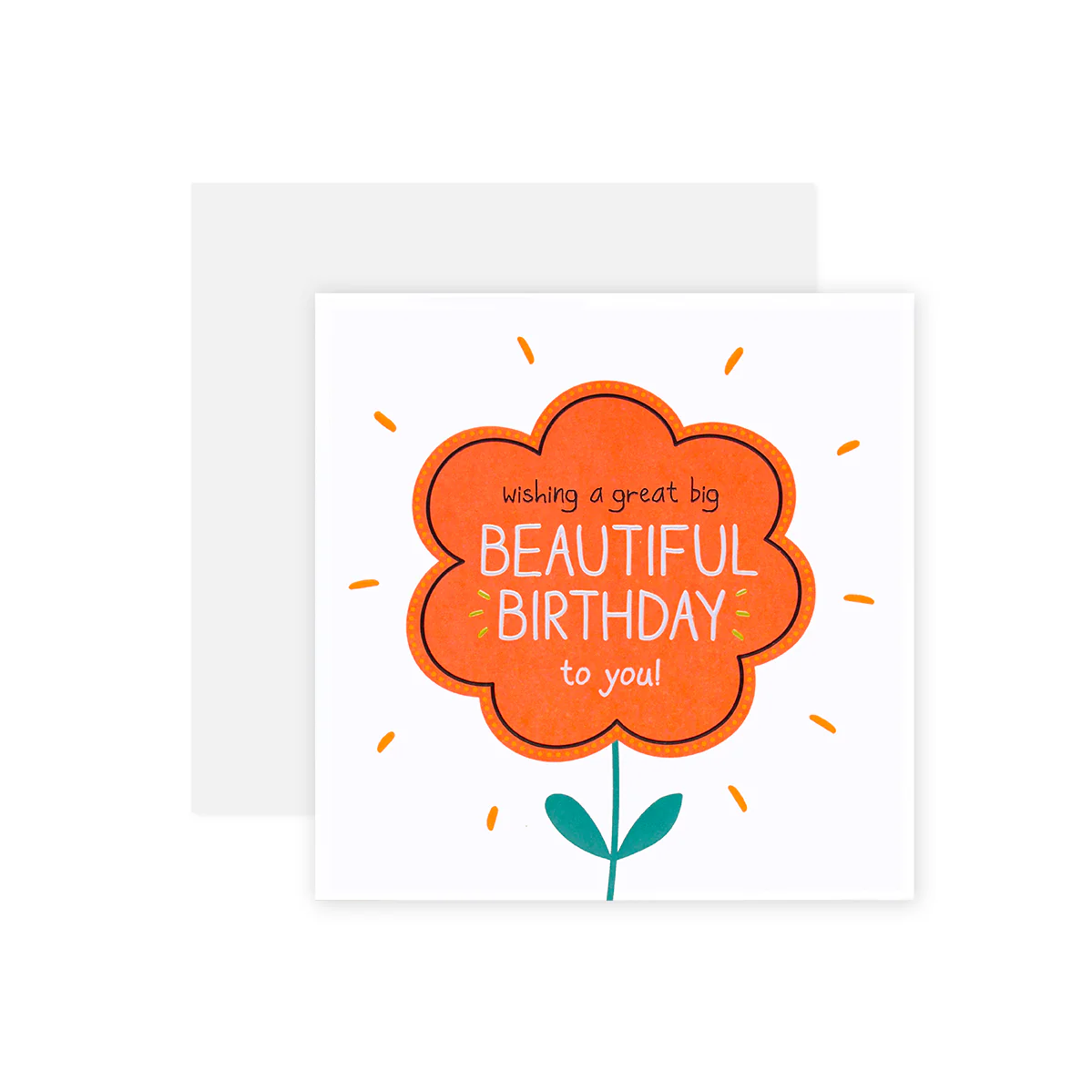 Hallmark Happy Jackson Birthday Card - Beautiful Flower - Image 3