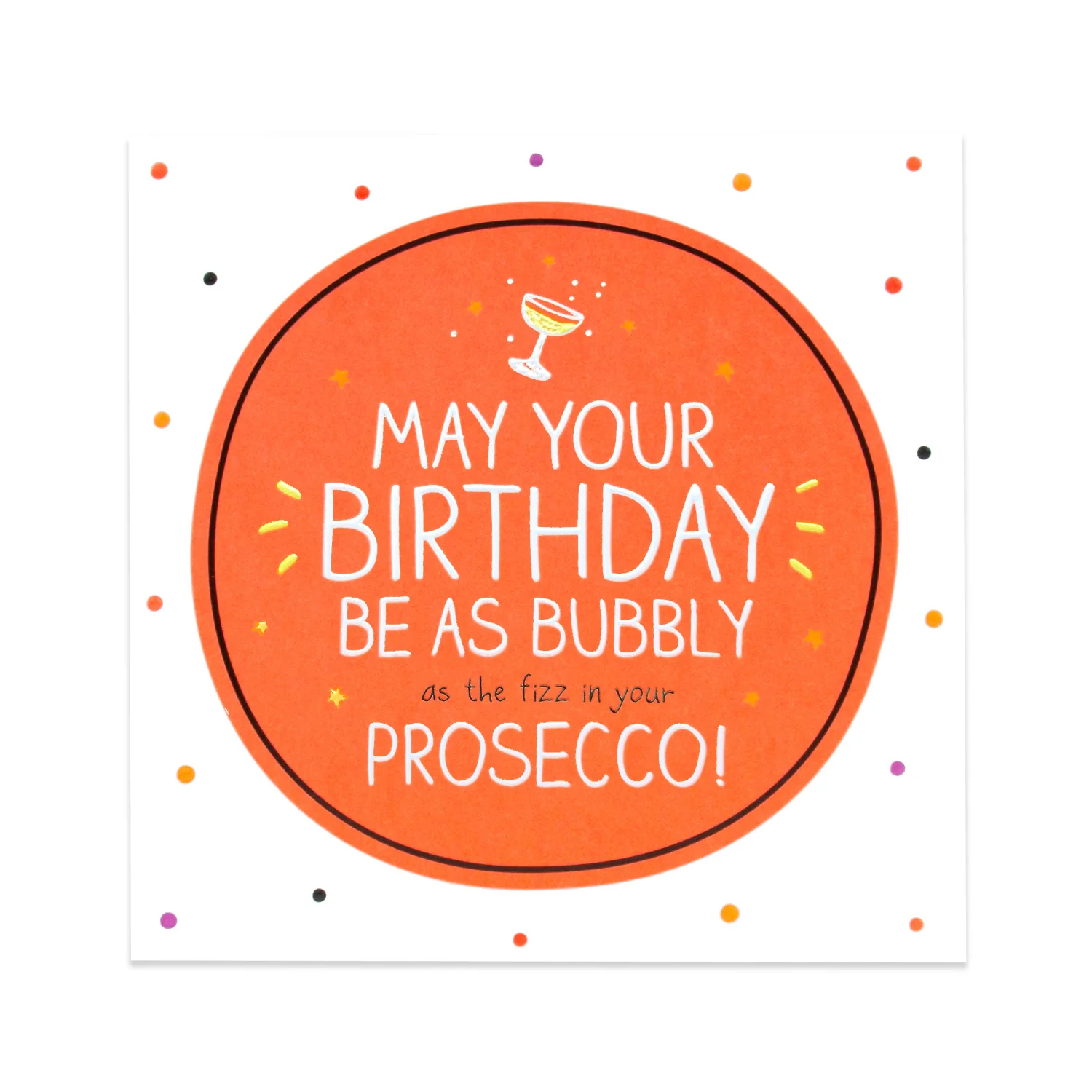 Hallmark Happy Jackson Birthday Card - Bubbly Prosecco