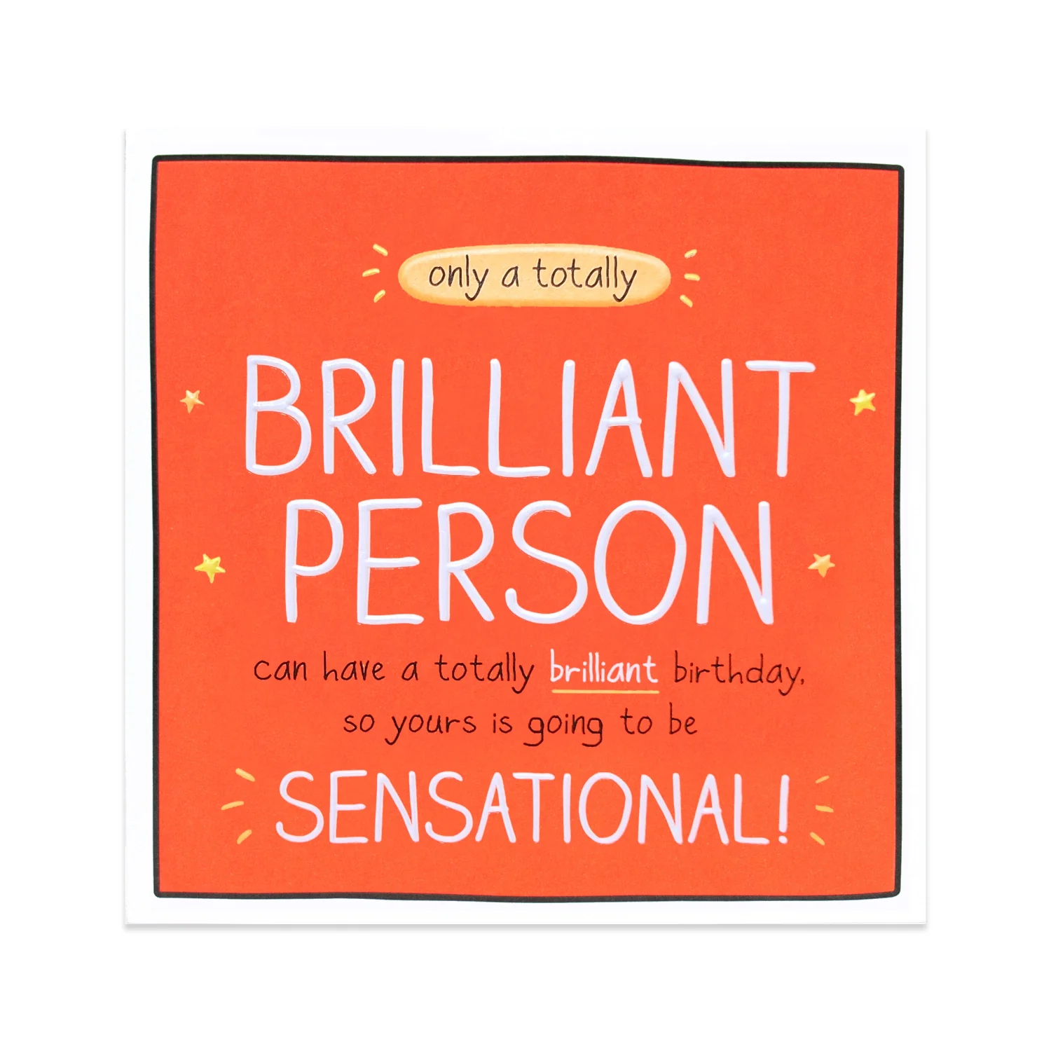 Hallmark Happy Jackson Birthday Card - Brilliant & Sensational