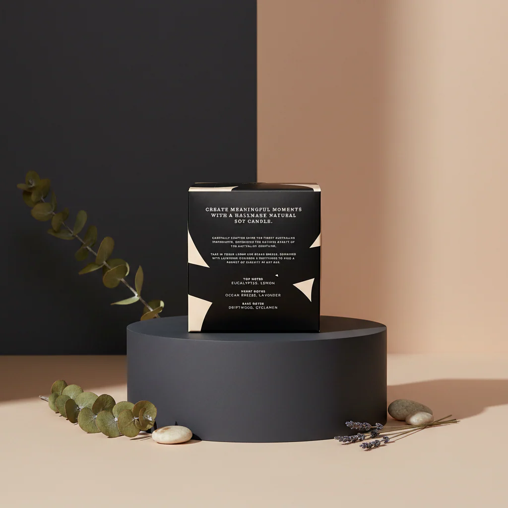 Hallmark Essential Oil Australian Soy Wax Candle - Sea Salt & Driftwood - Image 4