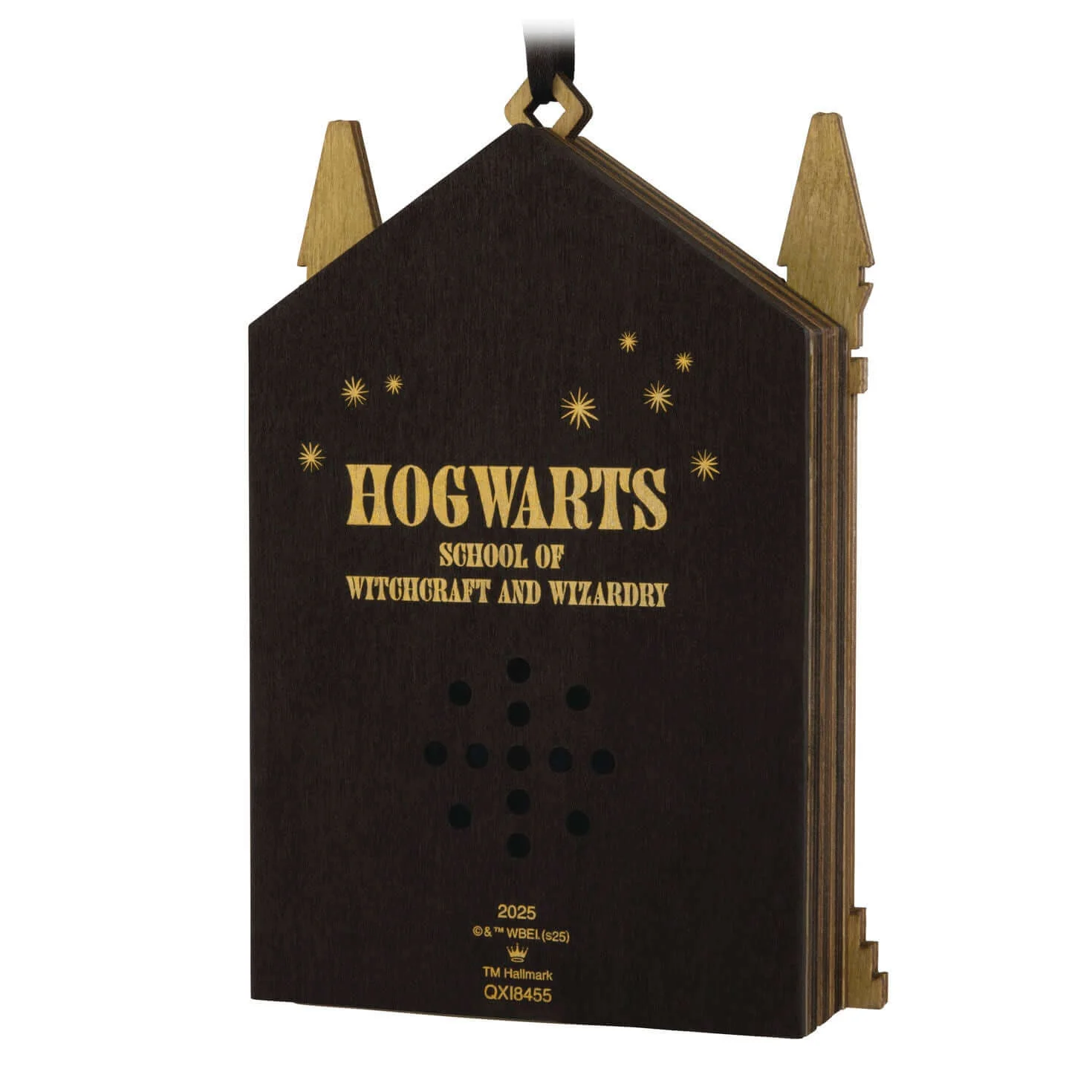 Harry Potter™ Hogwarts™ Musical Papercraft Ornament With Light — 2025 Hallmark Keepsake Christmas Ornament - Image 5