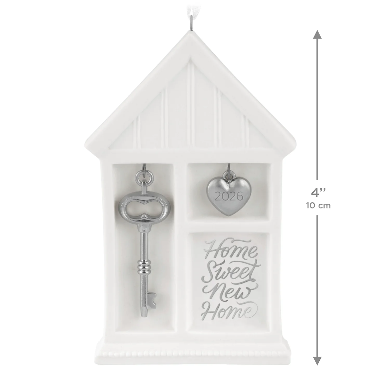 Home Sweet New Home 2026, Porcelain and Metal — 2026 Hallmark Keepsake Christmas Ornament - Image 6