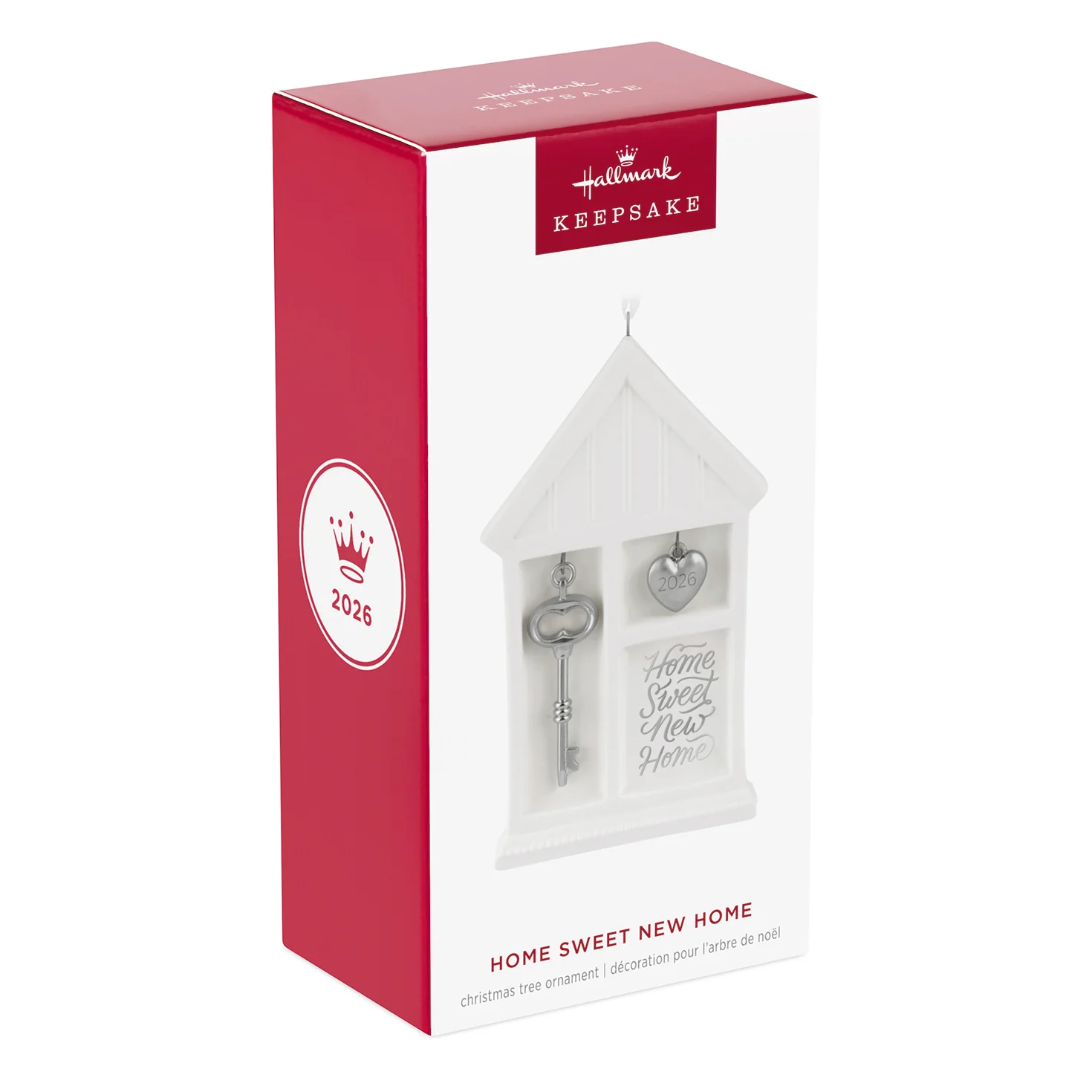 Home Sweet New Home 2026, Porcelain and Metal — 2026 Hallmark Keepsake Christmas Ornament - Image 7